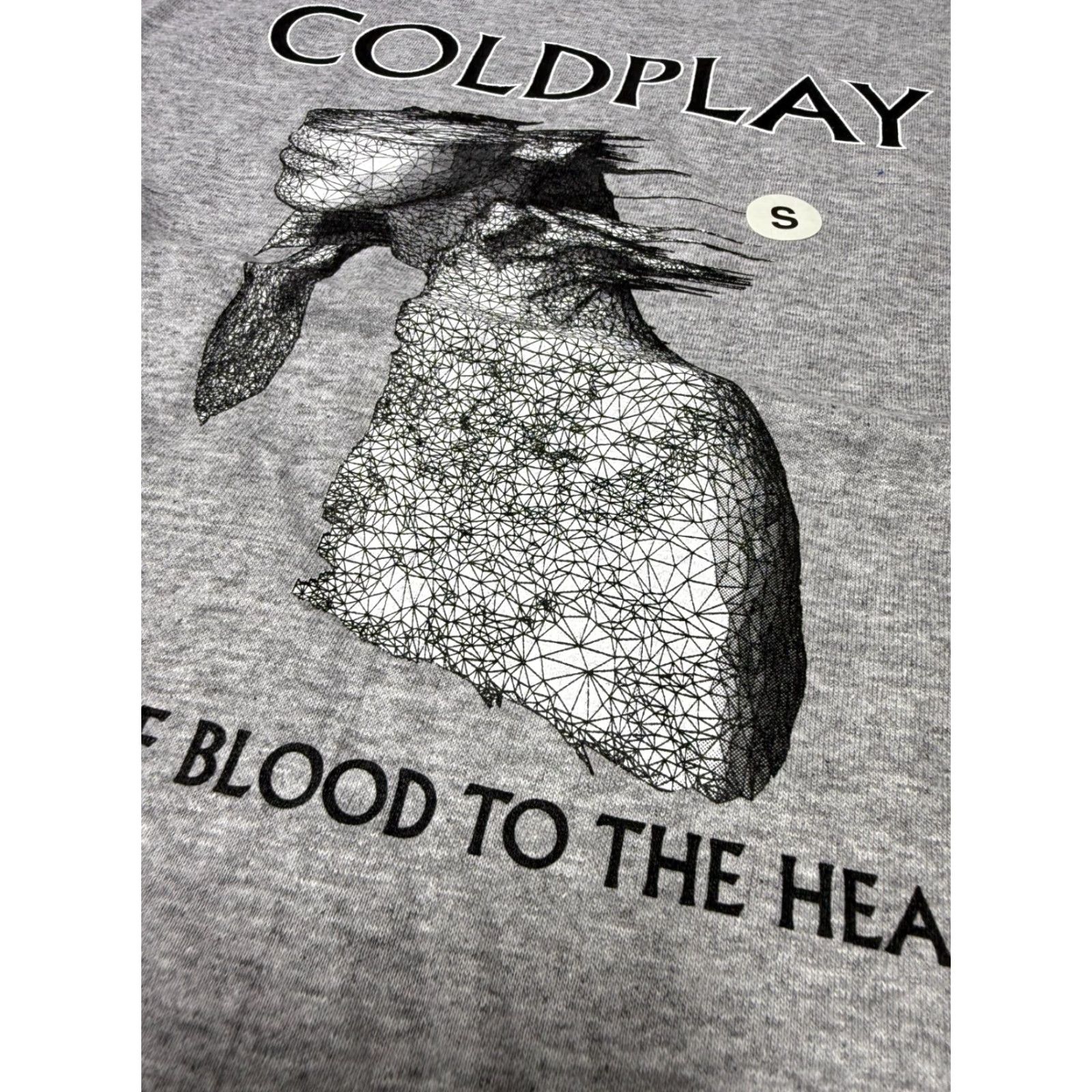 Hanes VINTAGE Coldplay 2002 Graphic Tee Men’s Small Gray Original Size US S / EU 44-46 / 1 - 4 Thumbnail