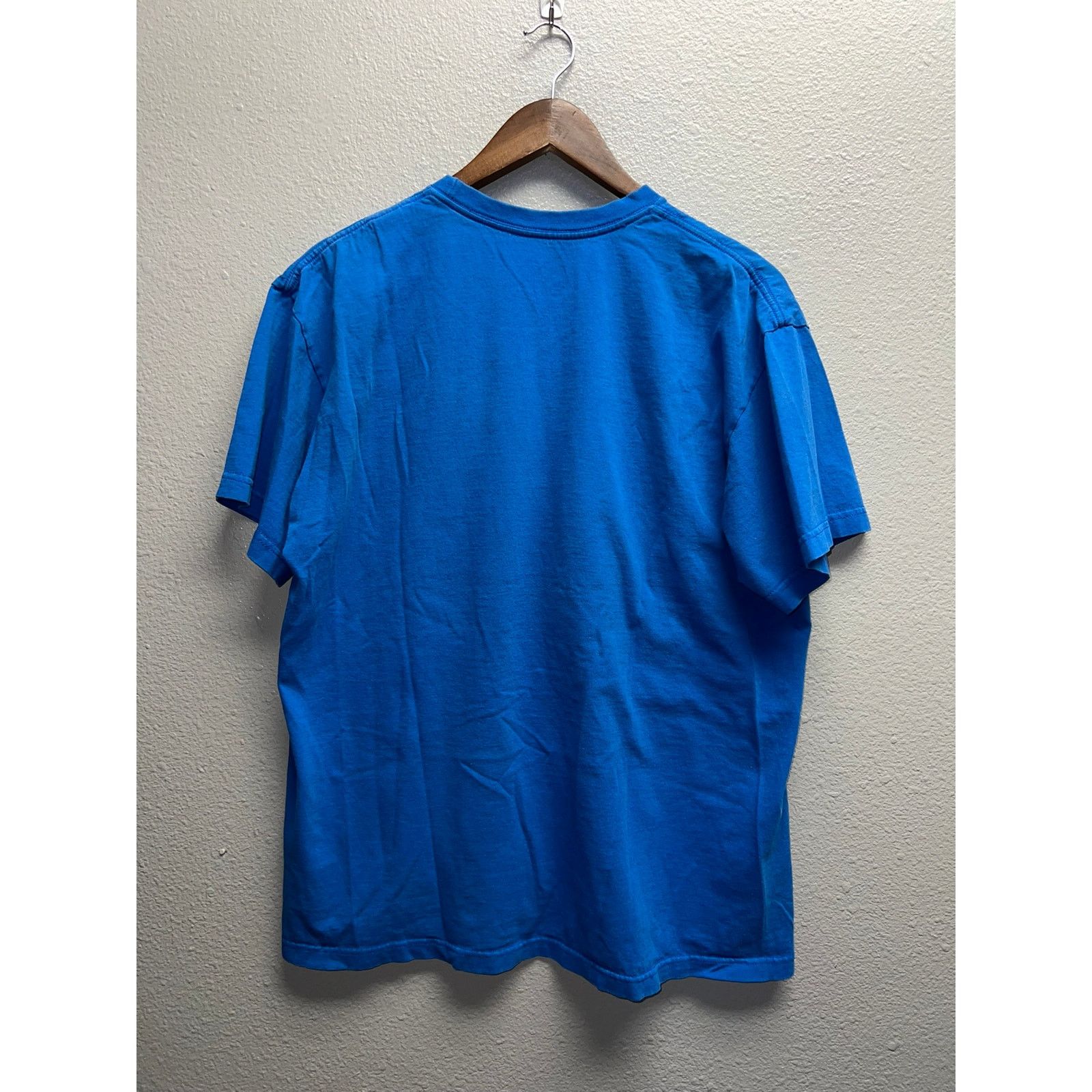 Nike Nike Basketball Shirt Blue Graphic Dunk Dunking Tee TORN M Size US M / EU 48-50 / 2 - 8 Thumbnail