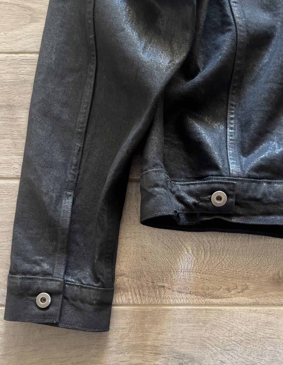 K-Two Studios ktwo waxed denim jacket Size US M / EU 48-50 / 2 - 5 Thumbnail