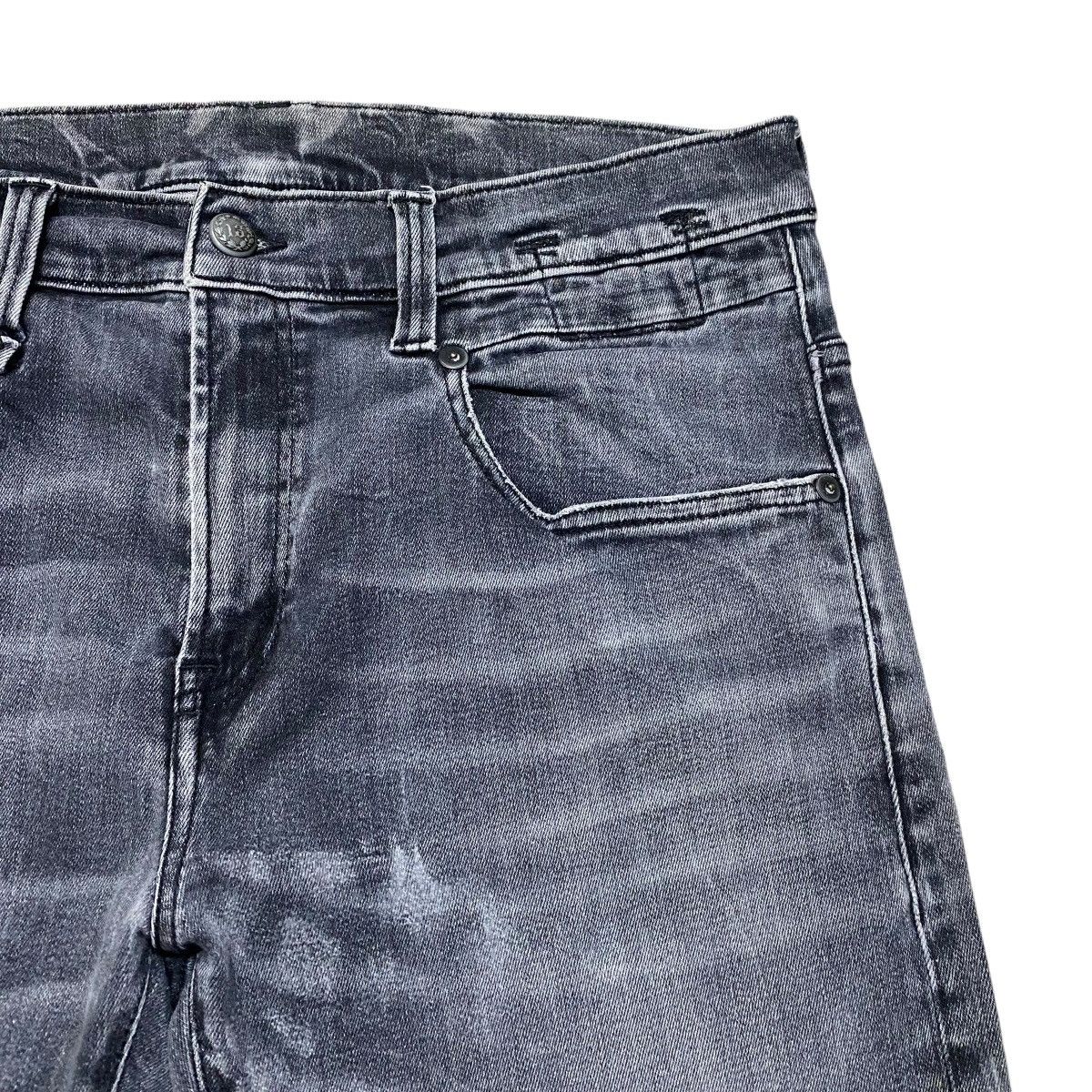 R13 R13 Black Marble Boy Skinny Jeans Size US 33 - 5 Thumbnail