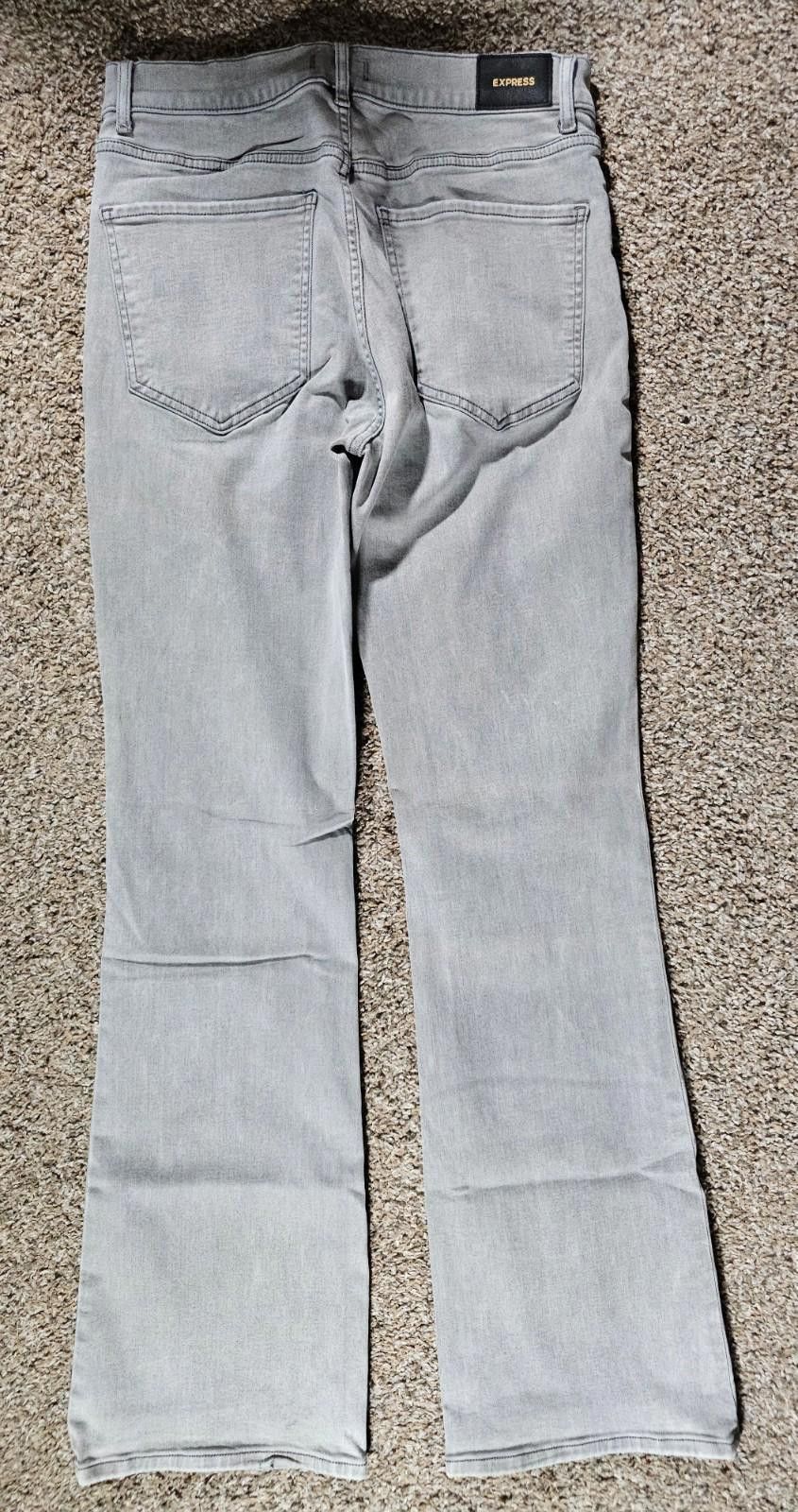 Express Express Hi Rise Boot 10R Gray Jeans Size 32" / US 10 / IT 46 - 7 Thumbnail