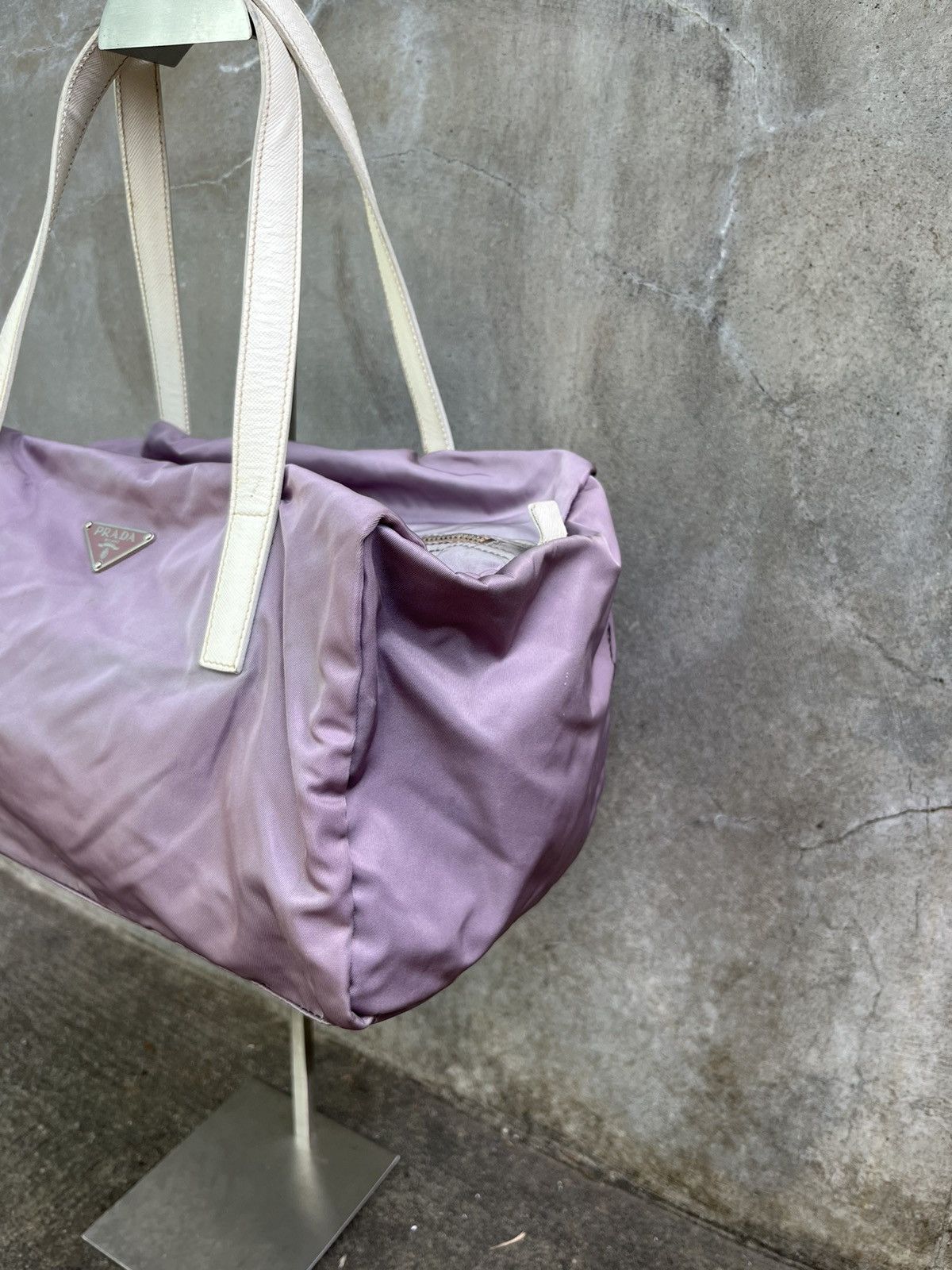 Prada Tesutto Midi Bowler Bag Size ONE SIZE - 3 Thumbnail