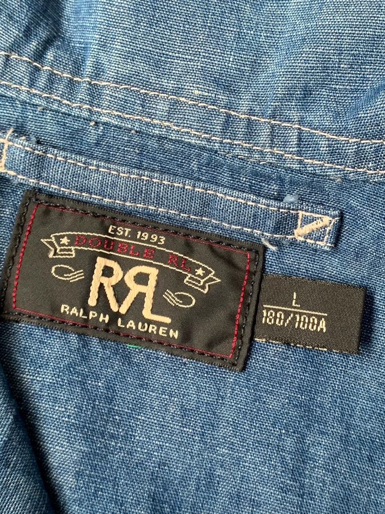 RRL Ralph Lauren RRL Ralph Lauren Indigo 1940s Navy workwear jacket 194 Size US L / EU 52-54 / 3 - 5 Thumbnail