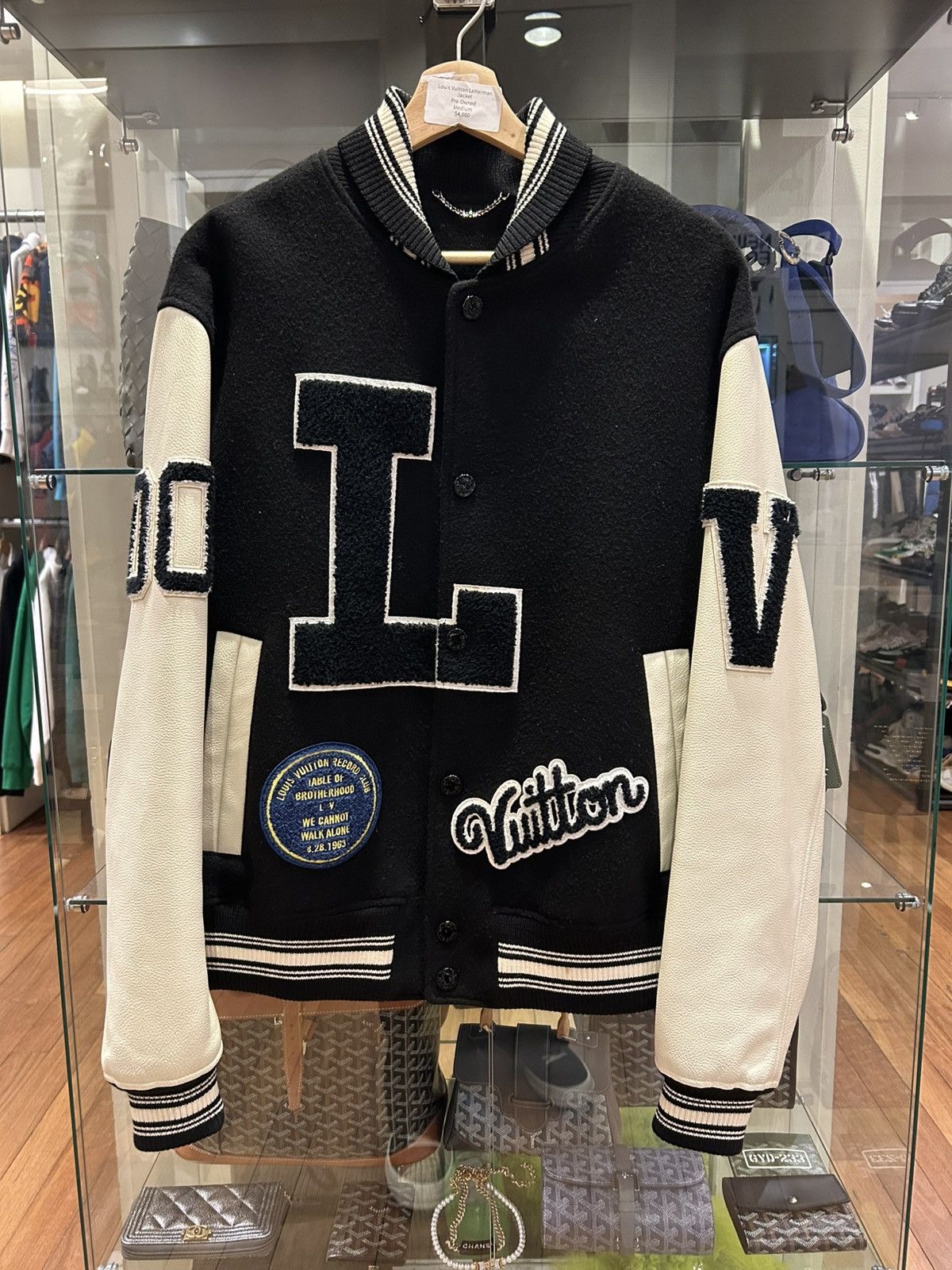 Louis Vuitton Louis Vuitton Letterman Jacket Size US M / EU 48-50 / 2 - 1 Thumbnail