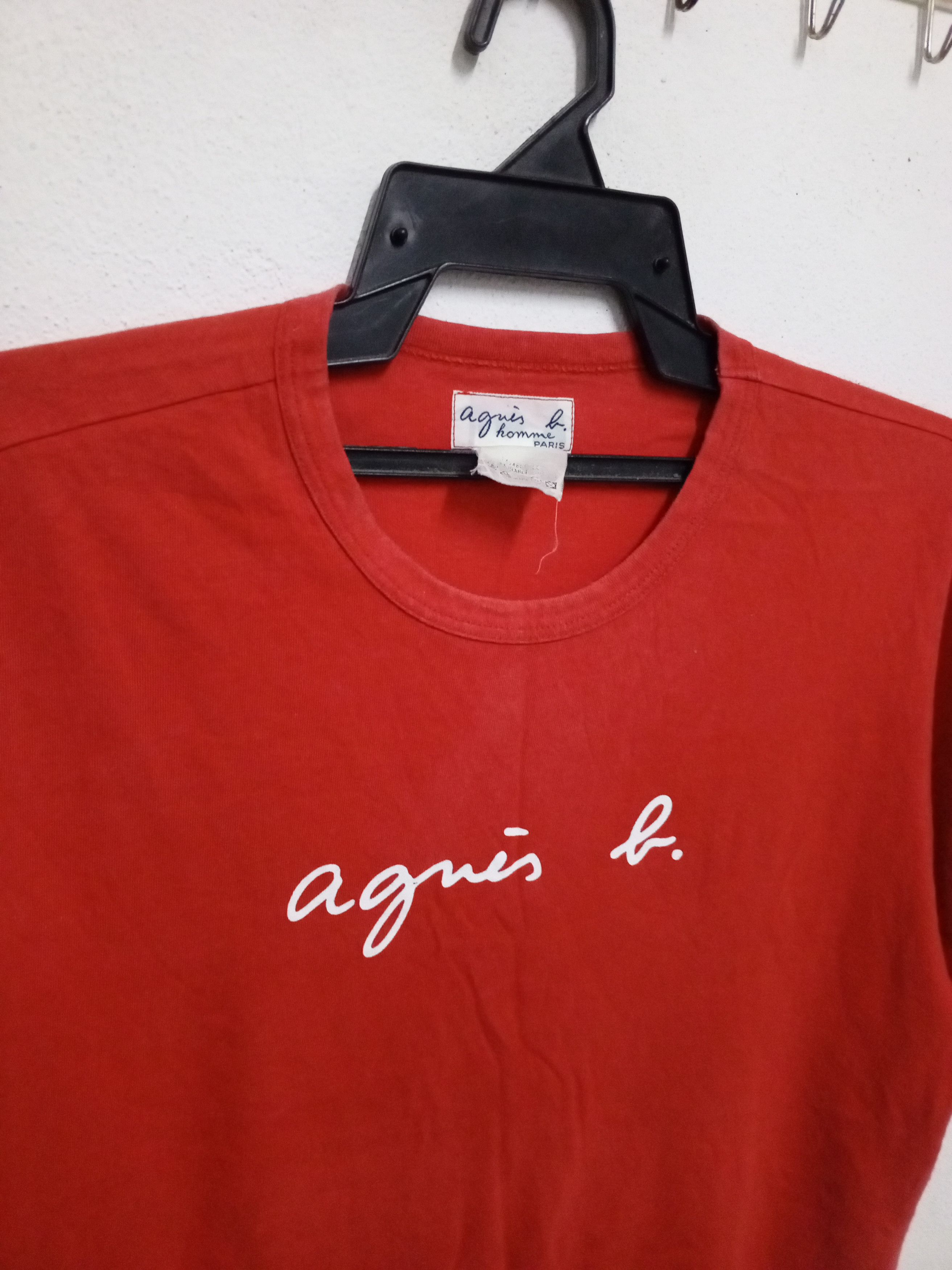 agnes b. Agnes.b red t-shirt Size US M / EU 48-50 / 2 - 4 Thumbnail