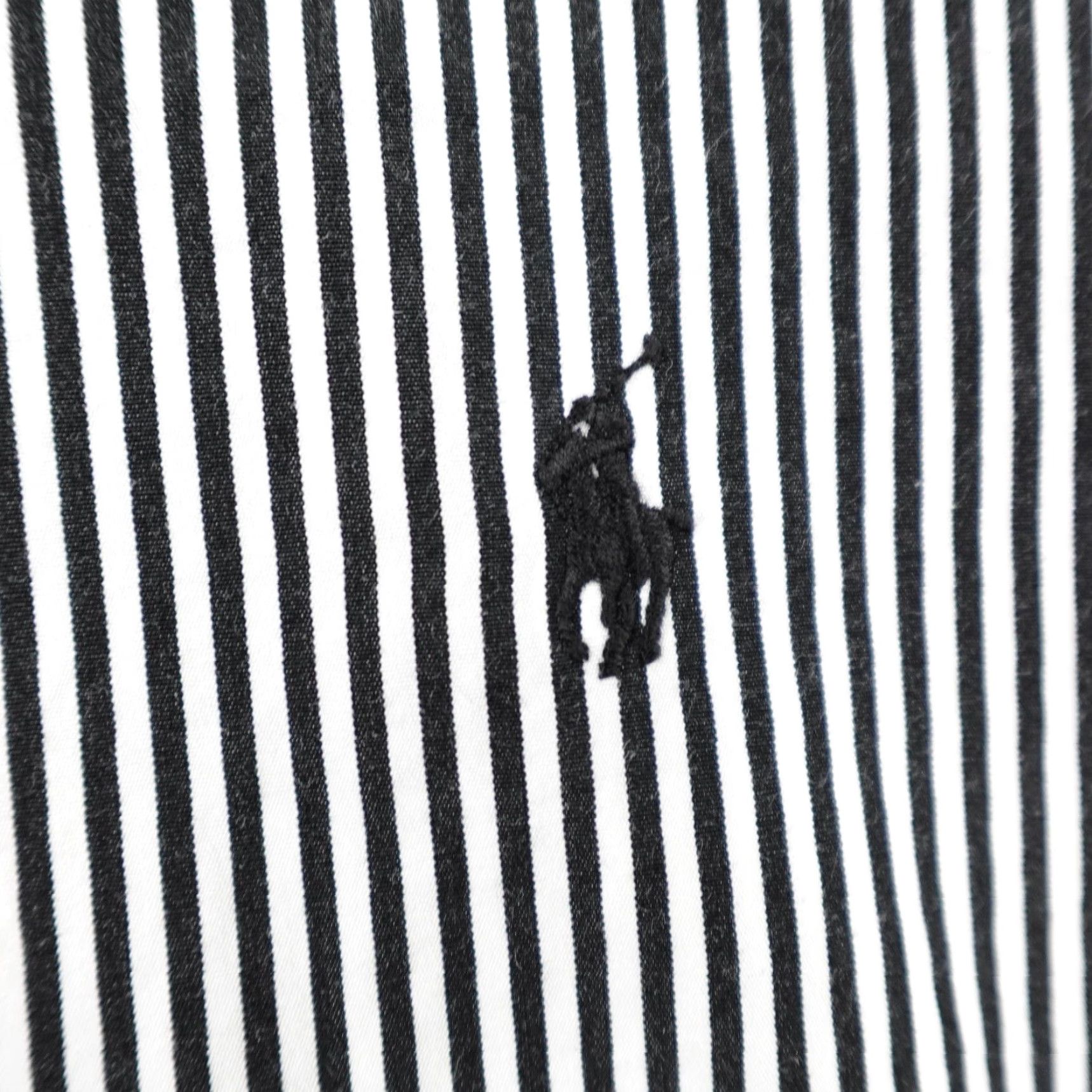 Ralph Lauren VINTAGE Ralph Lauren Shirt Mens 2XL Black White Stripes Custom Fit Button Up Shirt Size US XXL / EU 58 / 5 - 3 Thumbnail