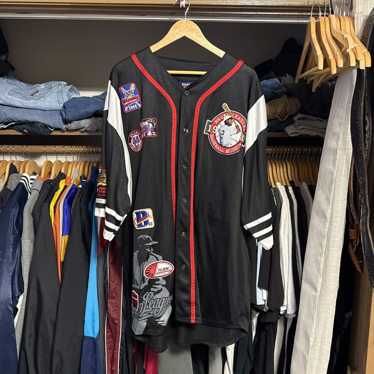 Authentic Negro Leagues Negro Leagues Baseball Jersey Big Boy Headgear 3XL Size US XXL / EU 58 / 5 - 1 Thumbnail