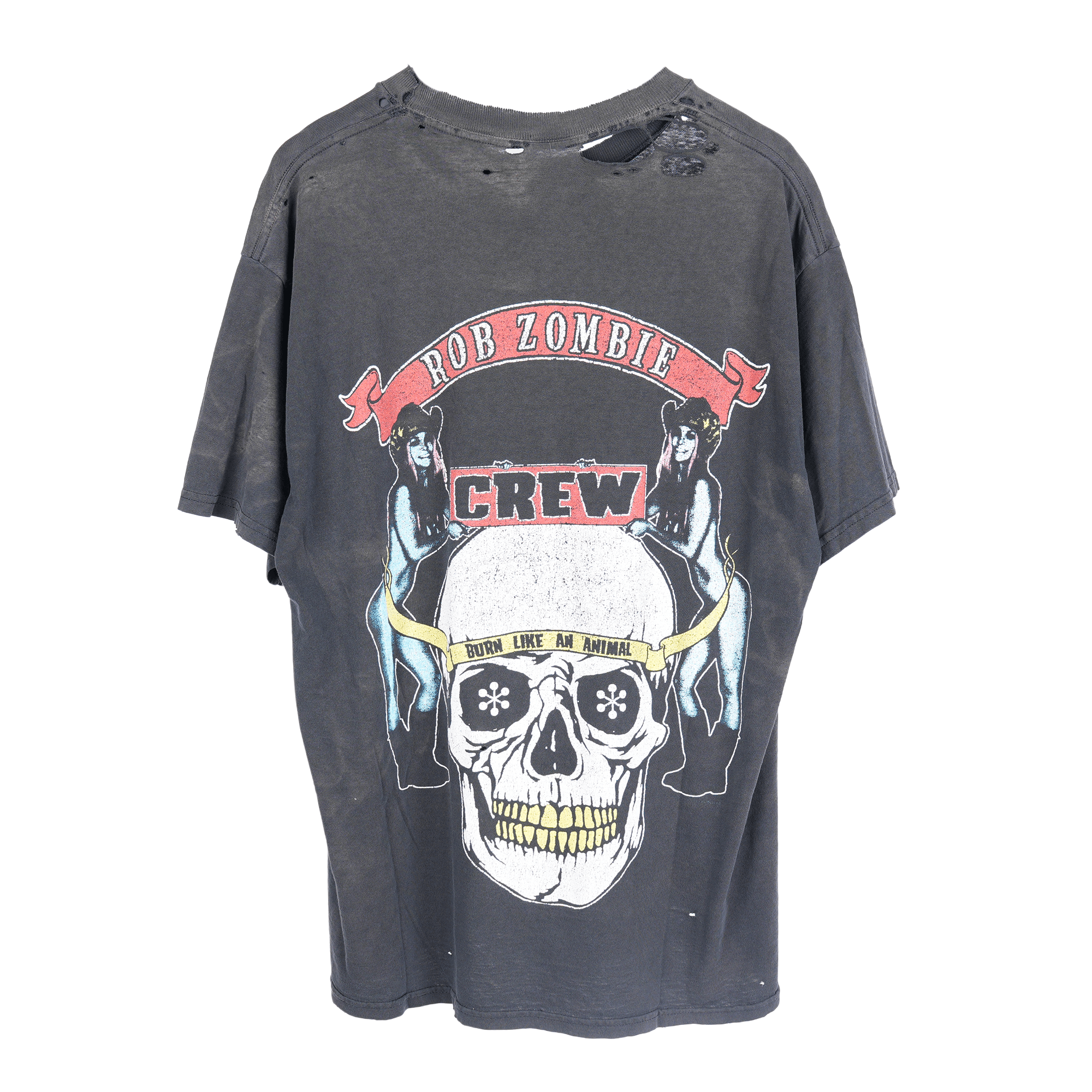 Vintage VINTAGE ROB ZOMBIE THRASHED DRAGULA TEE Size US L / EU 52-54 / 3 - 2 Thumbnail