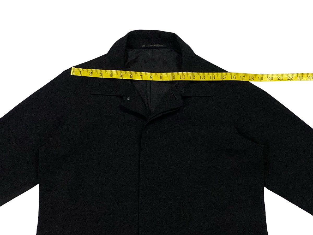 Yohji Yamamoto Yohji Yamamoto Black Wool Jacket Size US L / EU 52-54 / 3 - 6 Thumbnail