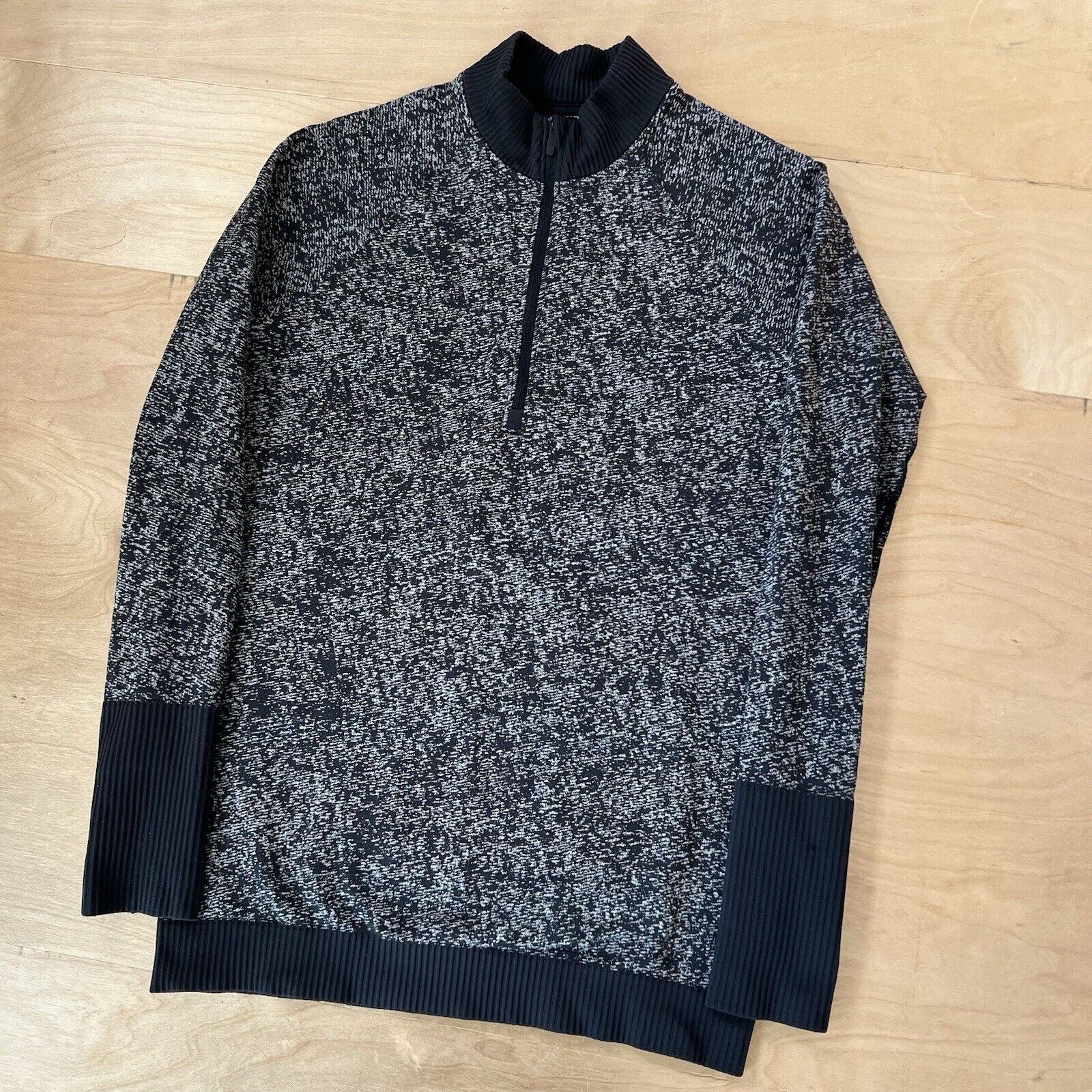 Lululemon Lululemon Rest Less Pullover 4 Black Half Zip Surge ABC Size S / US 4 / IT 40 - 9 Thumbnail