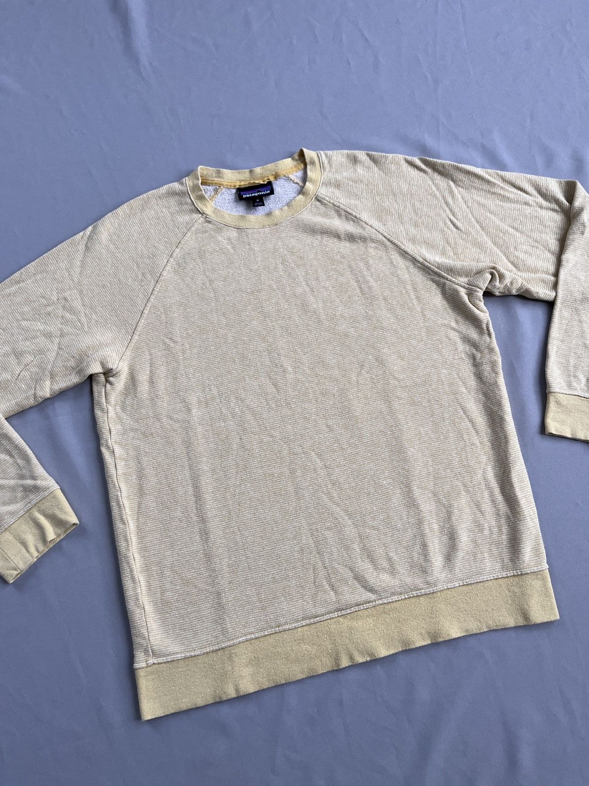 Patagonia Patagonia Recycled Organic Cotton Yellow Sweatshirt Size US M / EU 48-50 / 2 - 4 Thumbnail
