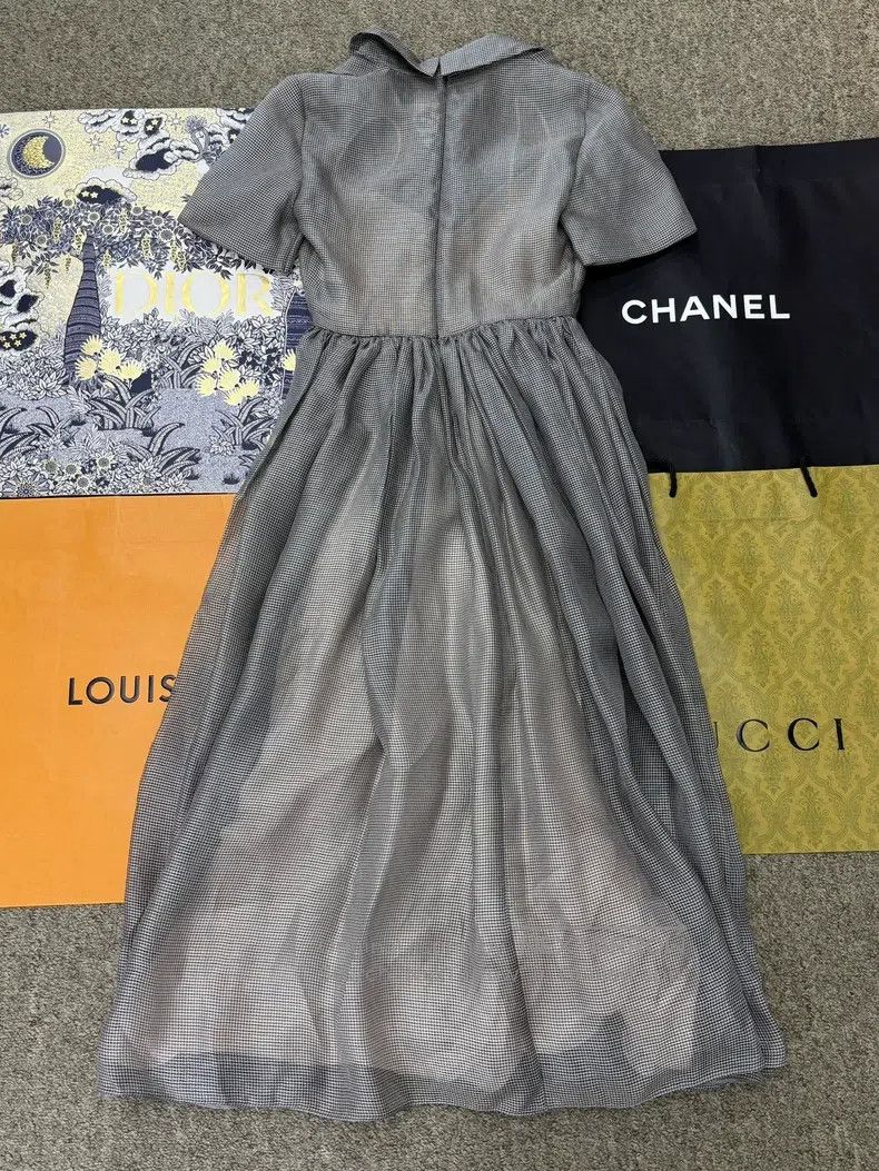 dior grey dress Important Fall 2006 Christian Dior by John Galliano Pale Silver Grey V   Shrimpton Couture