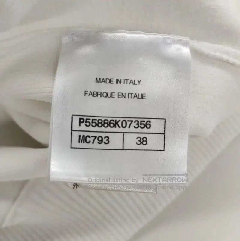 Chanel Chanel White Cotton Women's Cardigan . Size M / US 6-8 / IT 42-44 - 4 Thumbnail