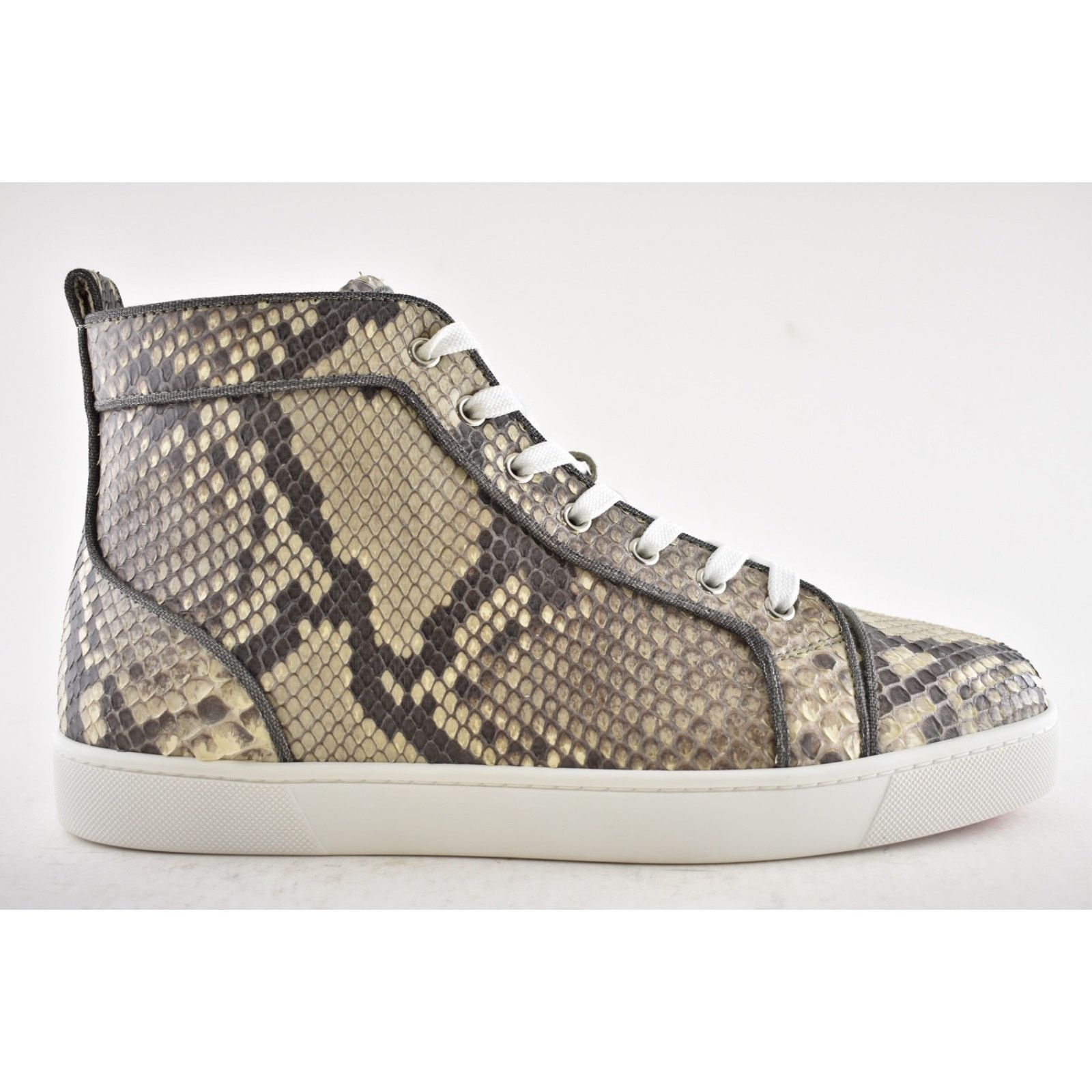 Christian Louboutin Christian Louboutin Louis Orlato Flat Python Ghost Roccia Size US 11 / EU 44 - 2 Thumbnail