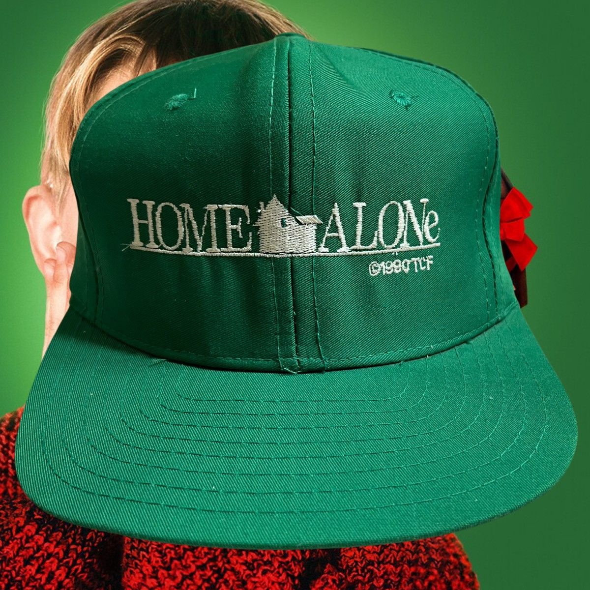 Vintage Home Alone Movie Promo Snapback Hat Vintage 1990 Size ONE SIZE - 1 Thumbnail