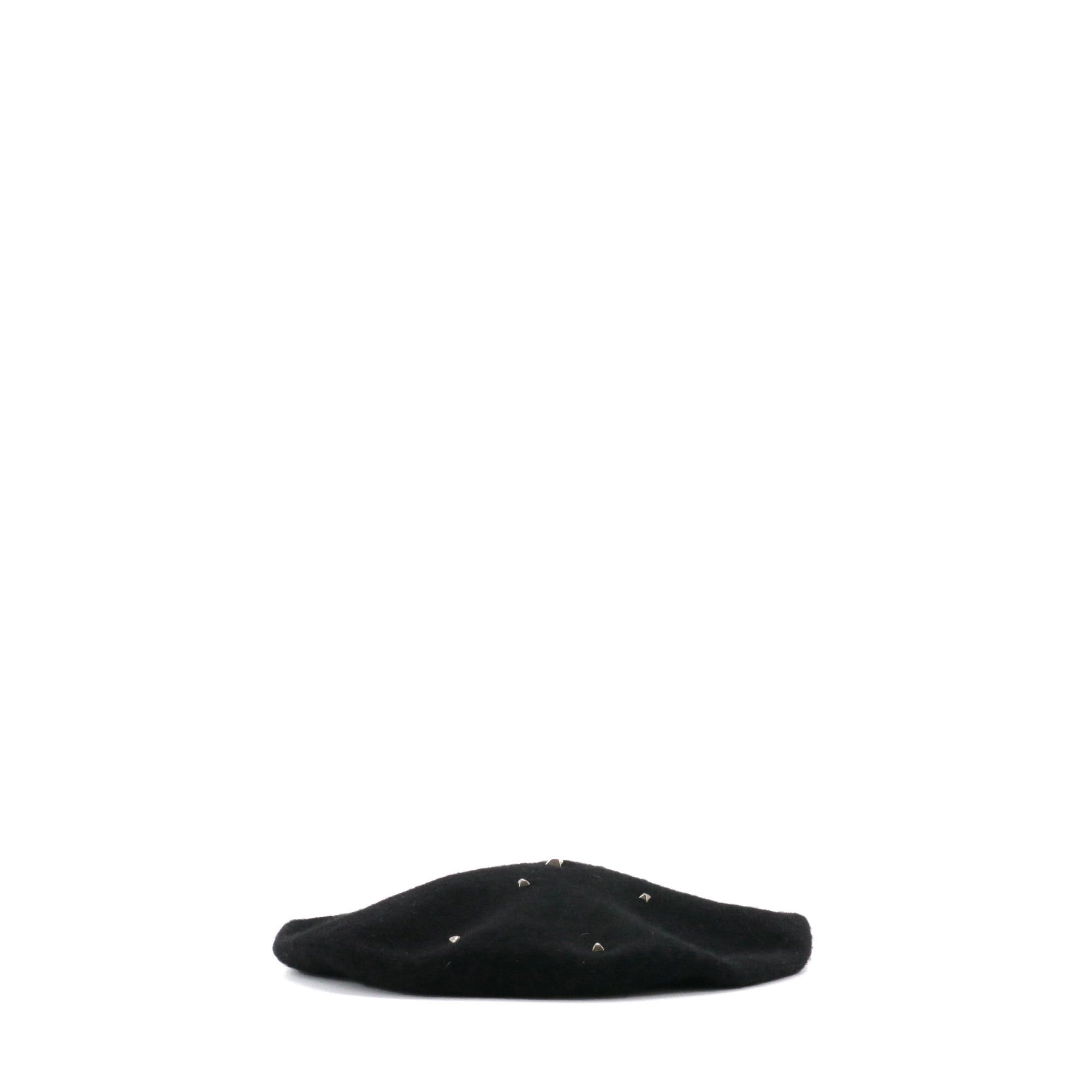 Hermes HERMÈS - Hermès Darling Beret in Black Cashmere (S) Size ONE SIZE - 1 Thumbnail