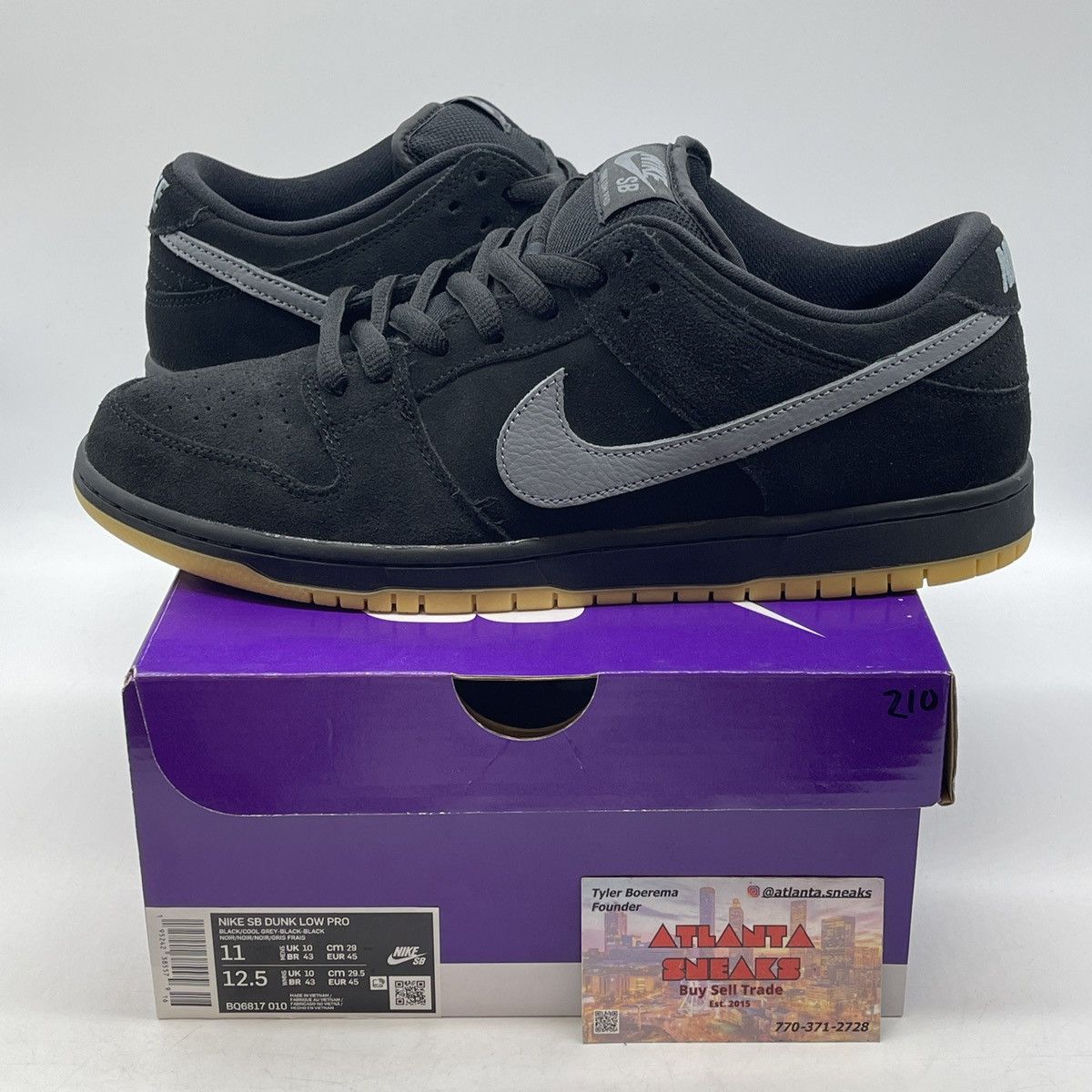 Nike Dunk low pro fog Size US 11 / EU 44 - 1 Thumbnail