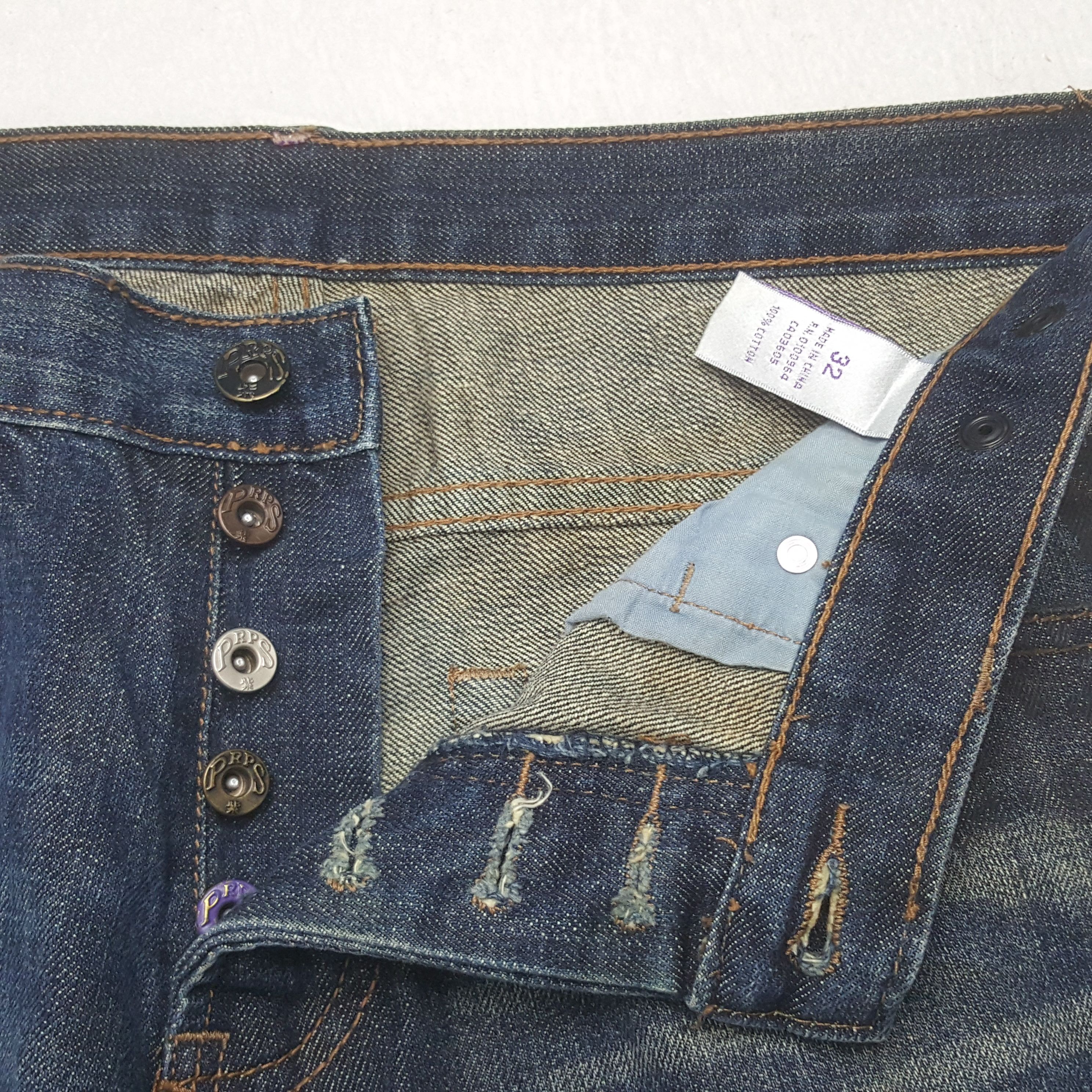Prps Vintage Prps Japanese Denim Jeans Size US 32 / EU 48 - 12 Thumbnail