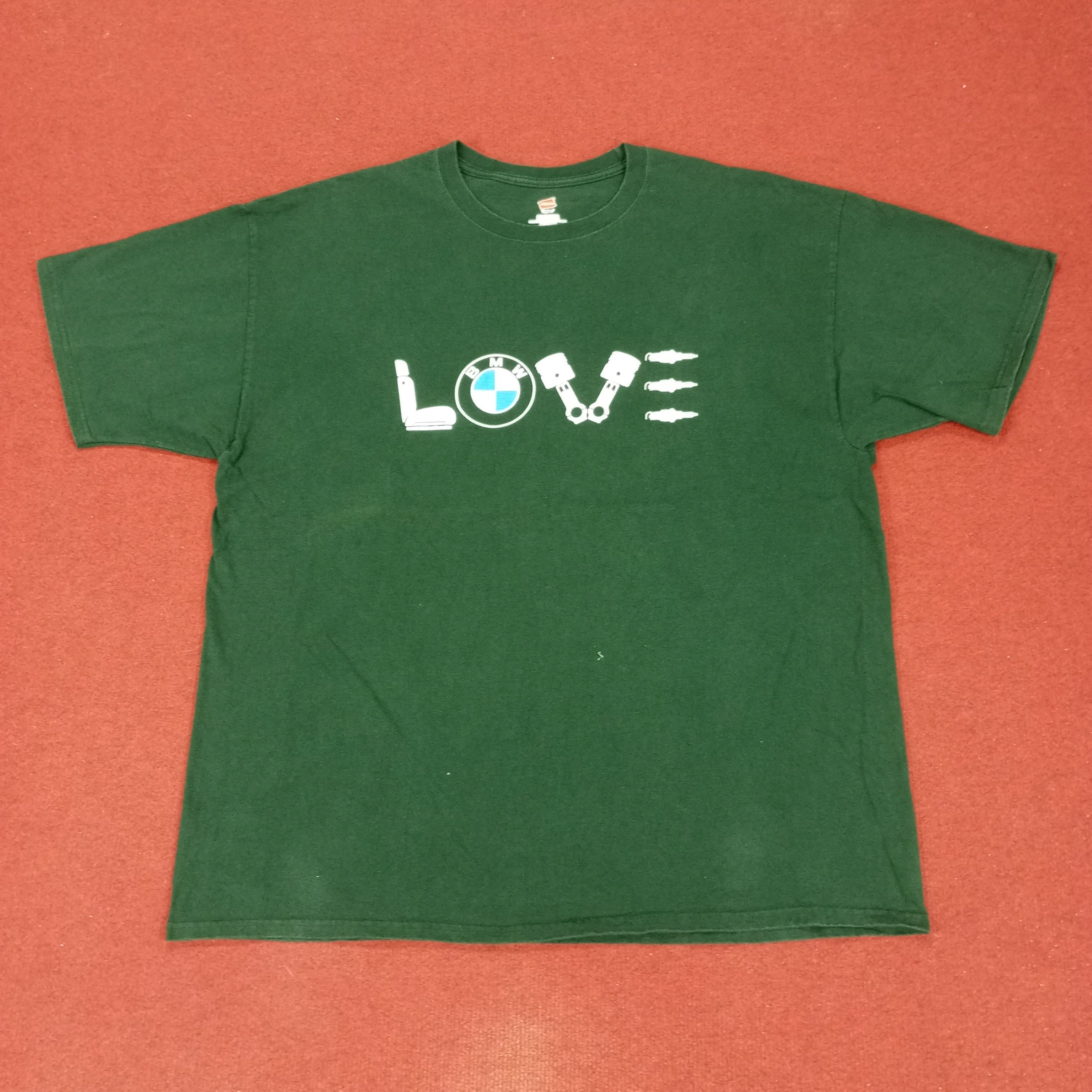 BMW × Vintage BMW Logo Design Motorsports Love Style Tshirt Size US XXL / EU 58 / 5 - 1 Thumbnail