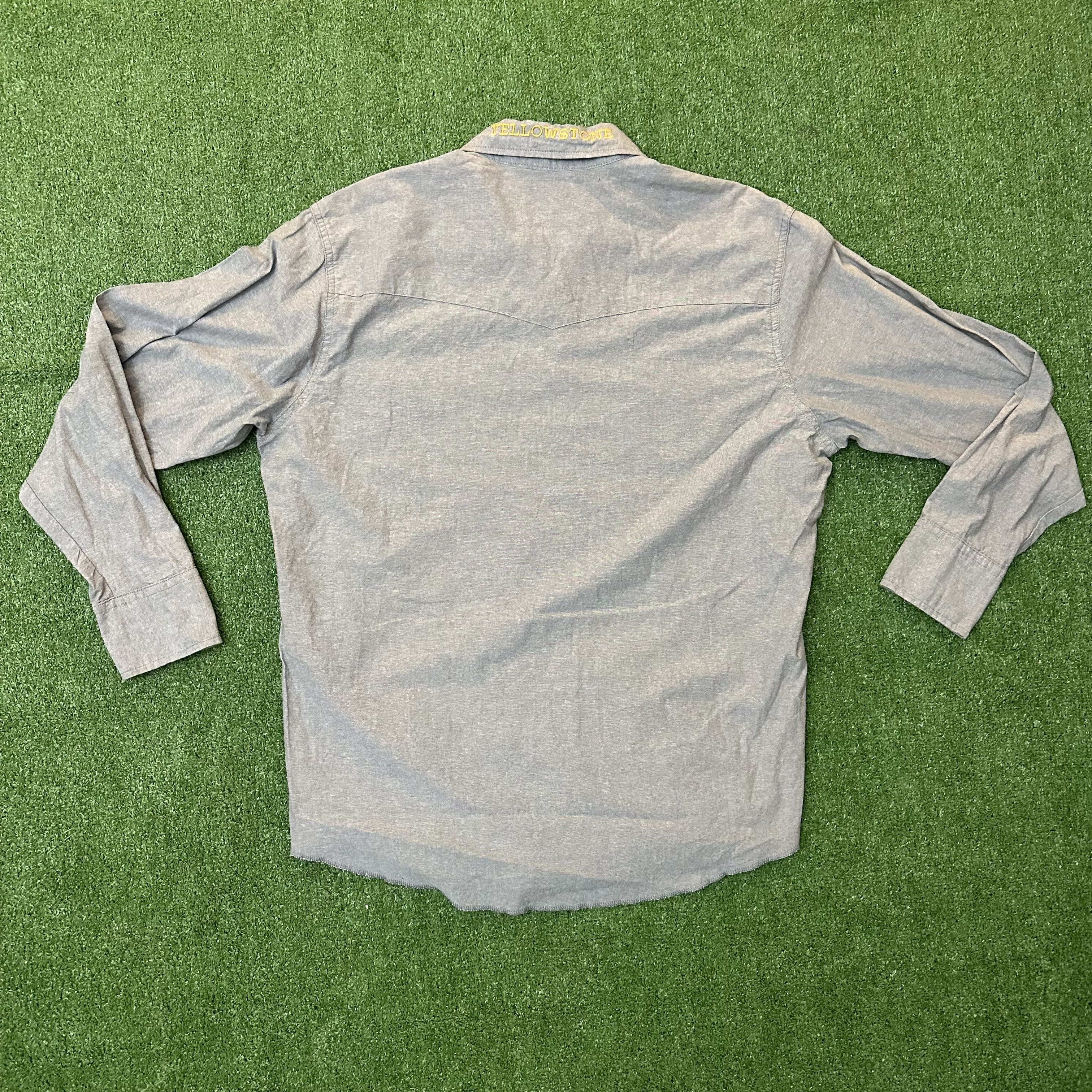 Wrangler Wrangler x Yellowstone Dutton Ranch L/S Western Snap Shirt Size US XL / EU 56 / 4 - 2 Thumbnail