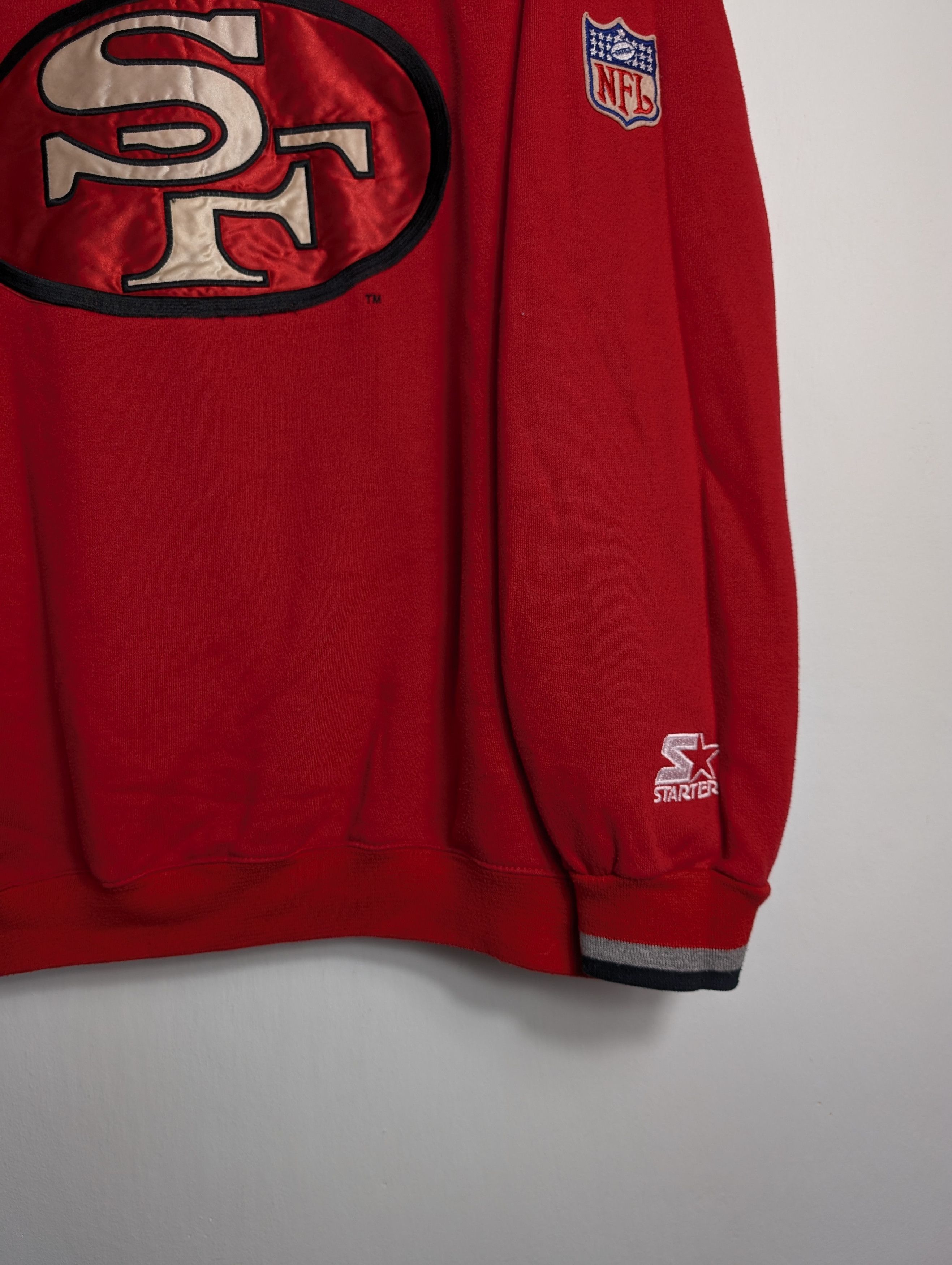 Starter Vintage NFL 49ers Starter Y2K Streetwear Boxy Retro Baggy Size US L / EU 52-54 / 3 - 3 Thumbnail