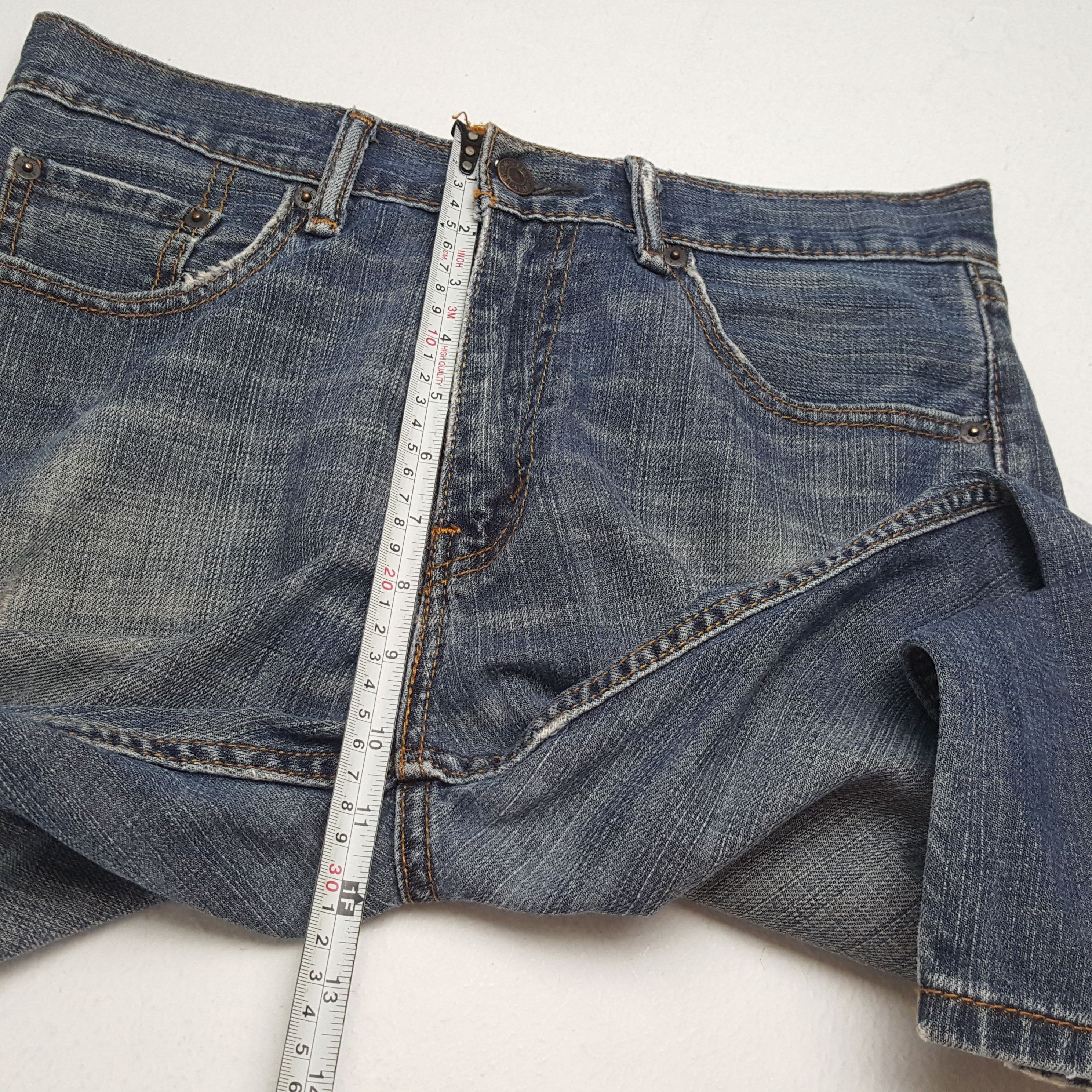 Levi's × Vintage LEVIS Distressed Jeans Streetwear Rock Punk Style Size US 30 / EU 46 - 8 Thumbnail