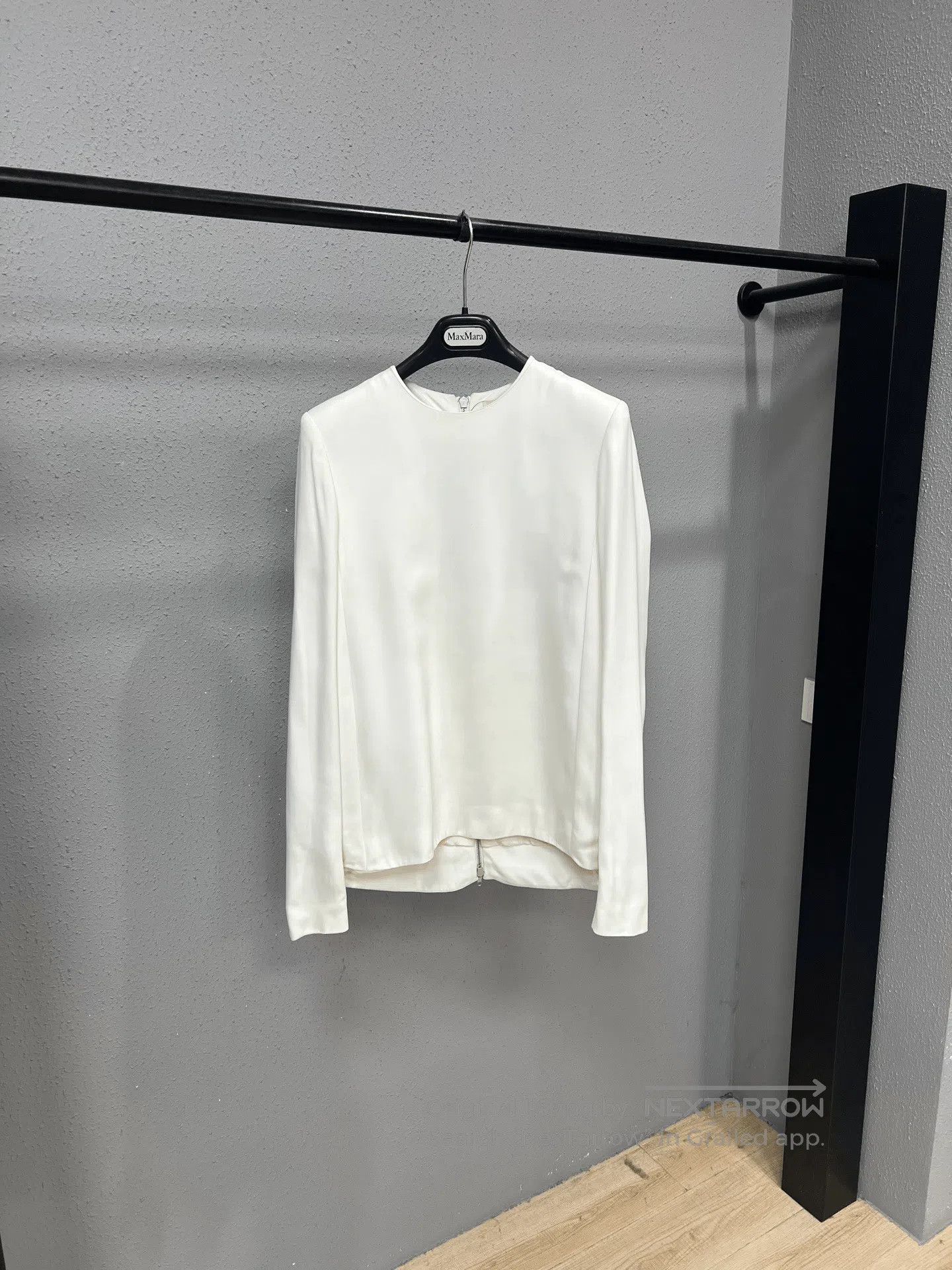 Celine Old Celine Colorblock Long-Sleeve Shirt. Size XXS / US 00 / IT 34 - 1 Thumbnail
