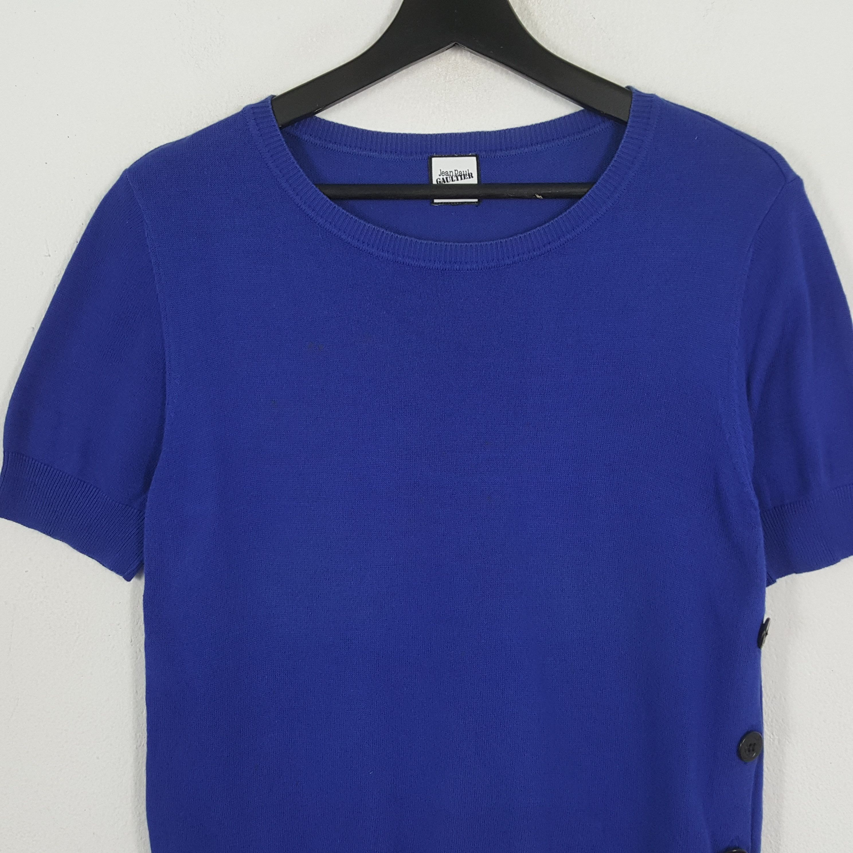Jean Paul Gaultier × Vintage JEAN PAUL GAULTIER Designer Fashion Style Tshirt Size M / US 6-8 / IT 42-44 - 2 Thumbnail
