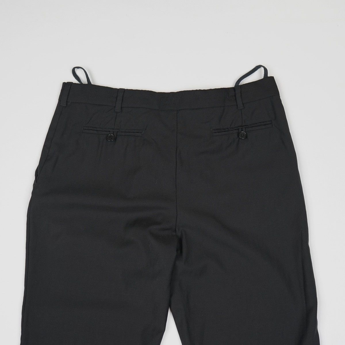 Helmut Lang Helmut Lang Vintage Wool Dress Pants Trousers Black Size 30" / US 8 / IT 44 - 15 Thumbnail