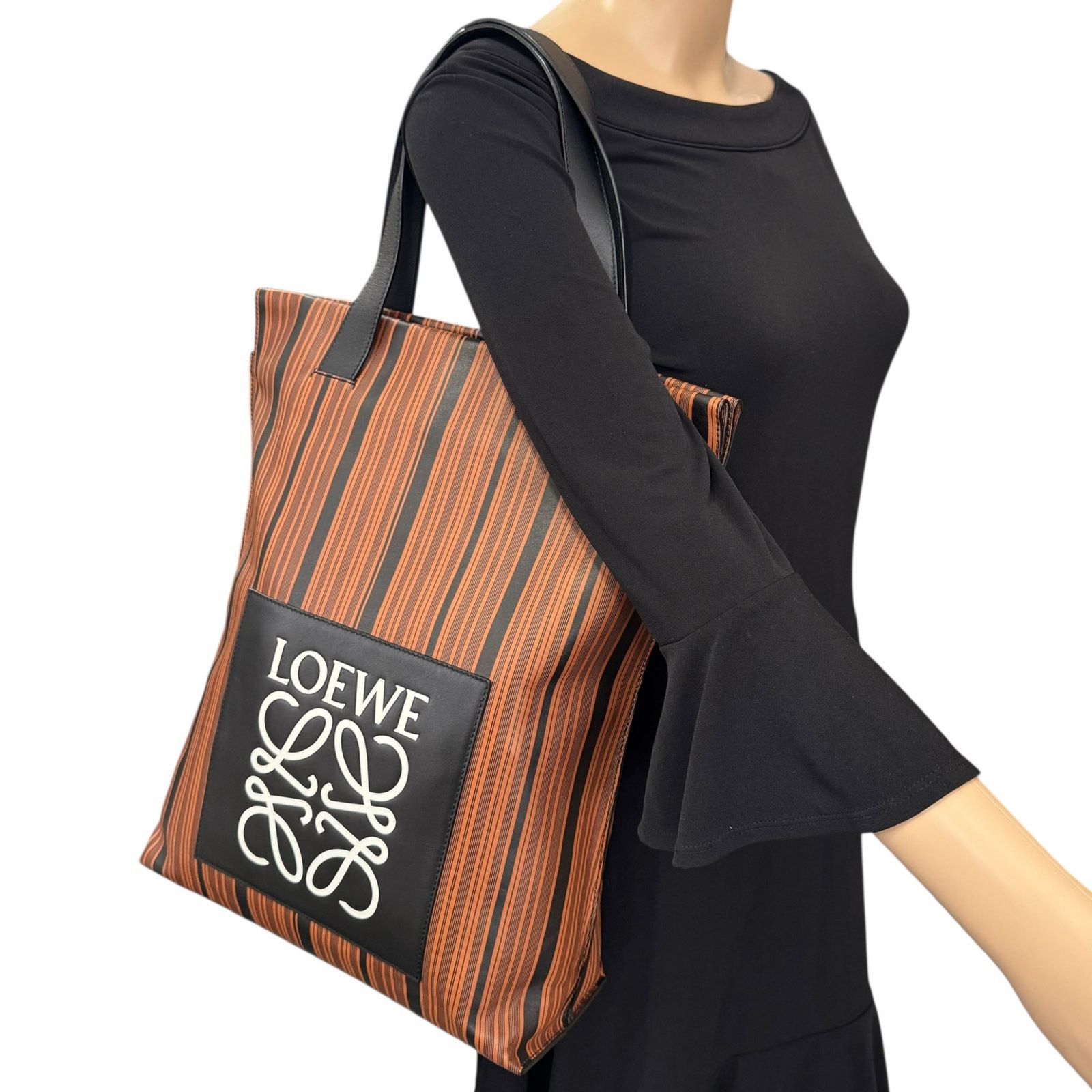 Loewe Loewe Striped Tote Bag Size ONE SIZE - 4 Thumbnail