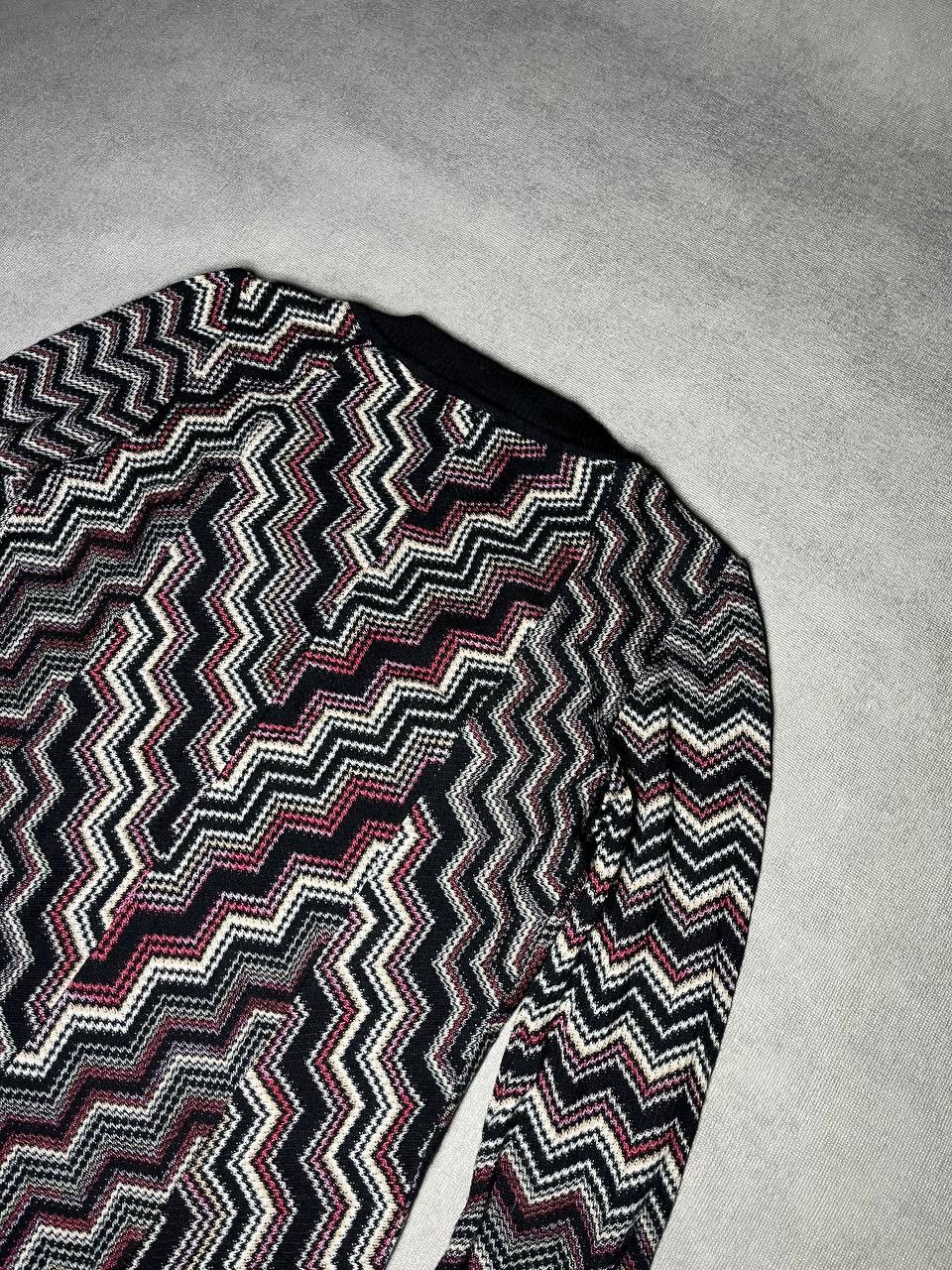 Missoni Missoni Women`s Geomertical Viscosa Knit Mini Dress 40 Size S / US 4 / IT 40 - 11 Thumbnail