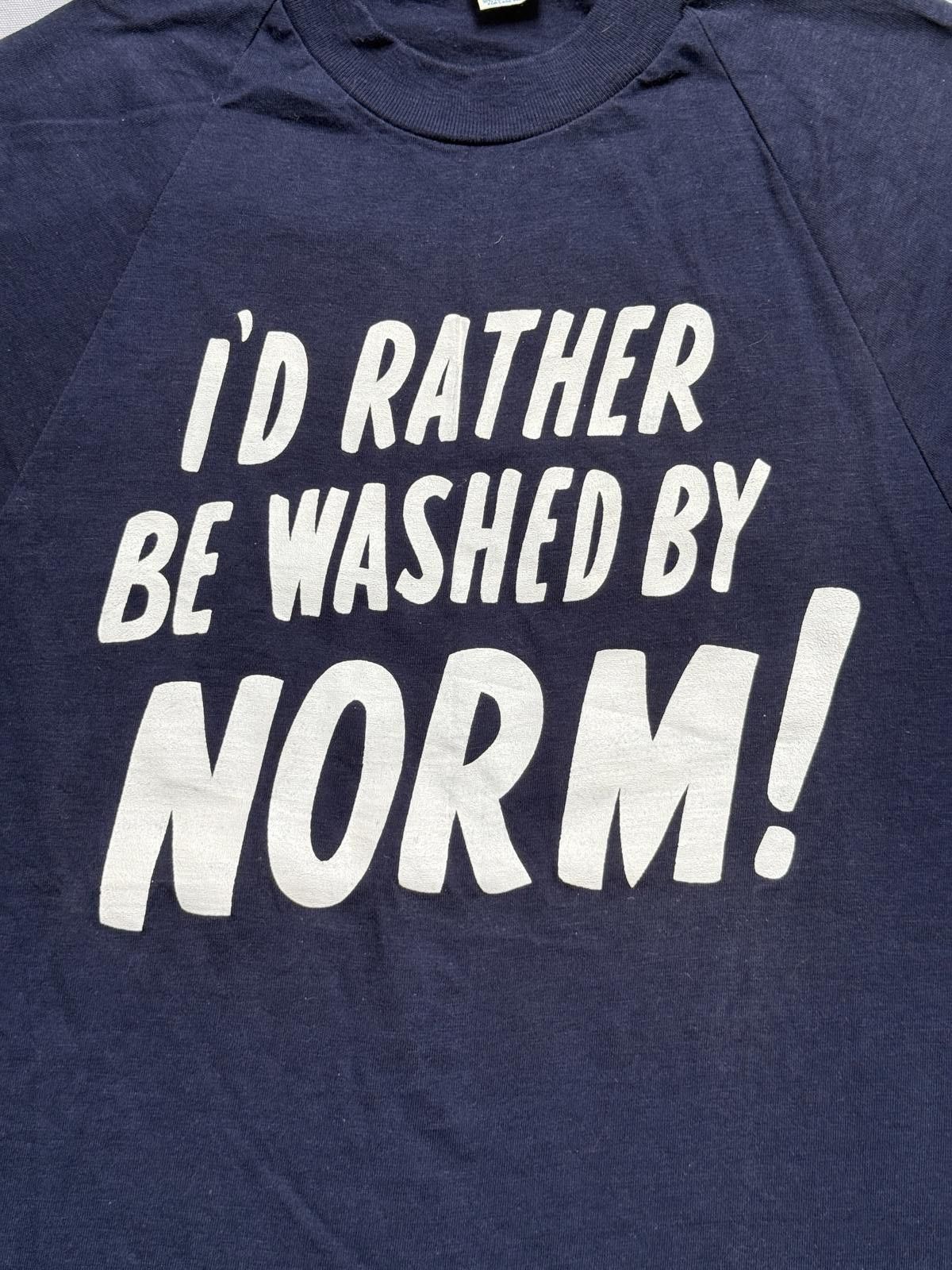 Champion VTG 70s Norm's Carwash - Washed by Norm 12th & Meridian L Size US L / EU 52-54 / 3 - 4 Thumbnail