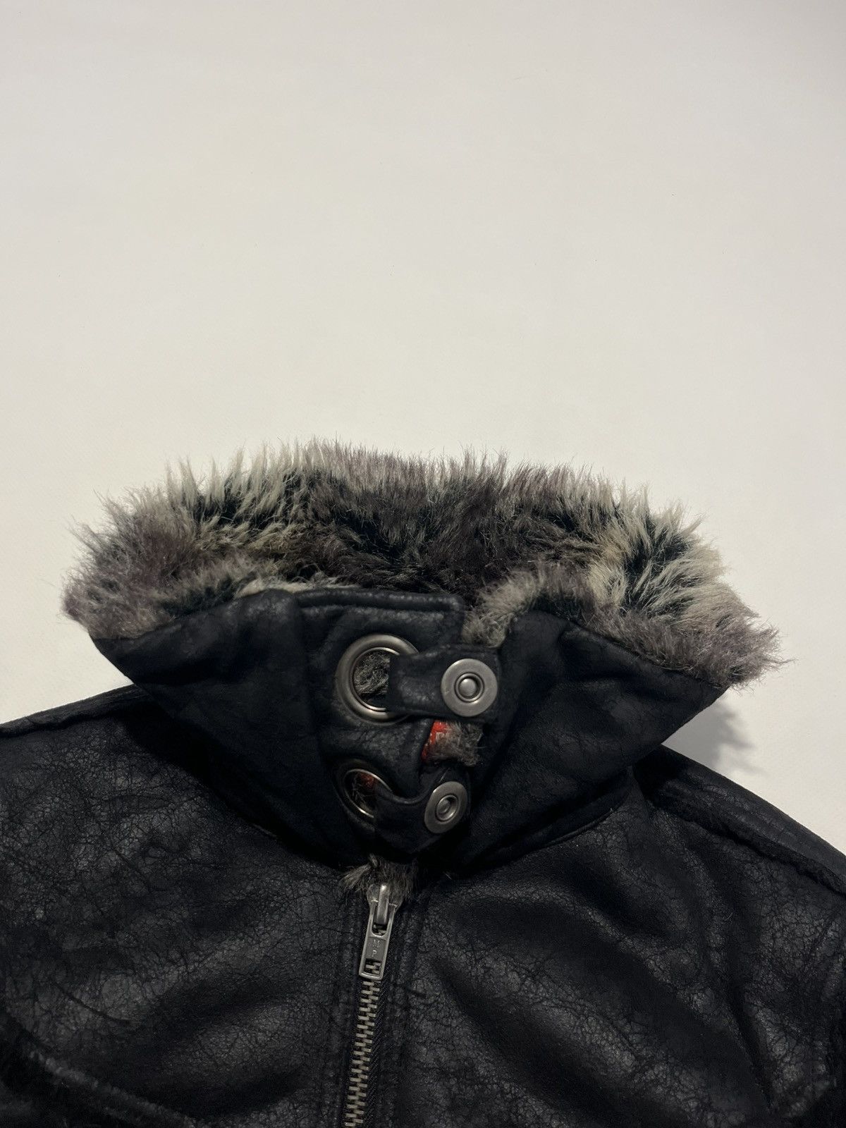 If Six Was Nine Miss Sixty Y2K Fur Jacket ifsixwasnine LGB styled Japan Size M / US 6-8 / IT 42-44 - 3 Thumbnail