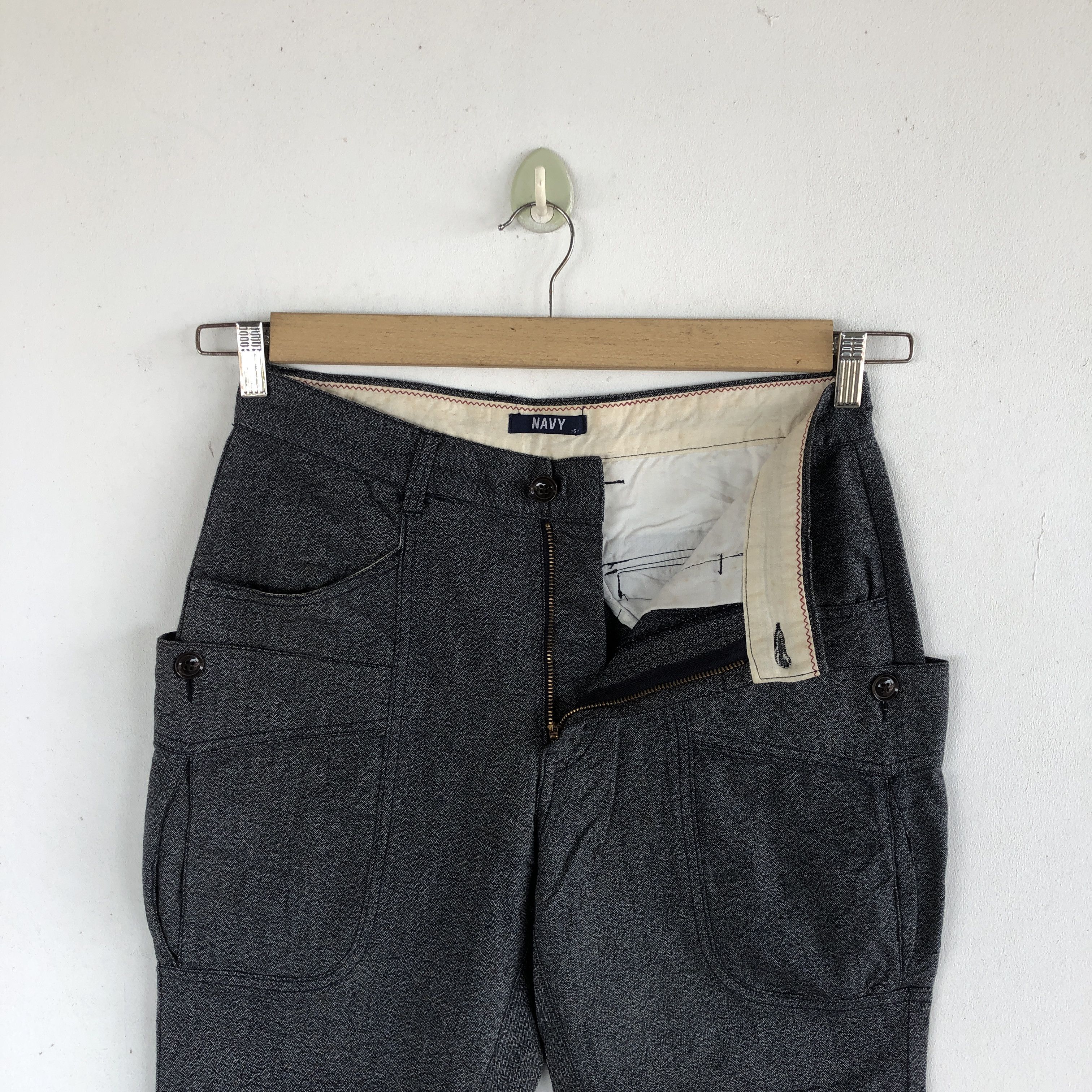 Japanese Brand Vintage Japanese Cargo Pants Multi Pocket Fatigue Trousers Size US 30 / EU 46 - 5 Thumbnail