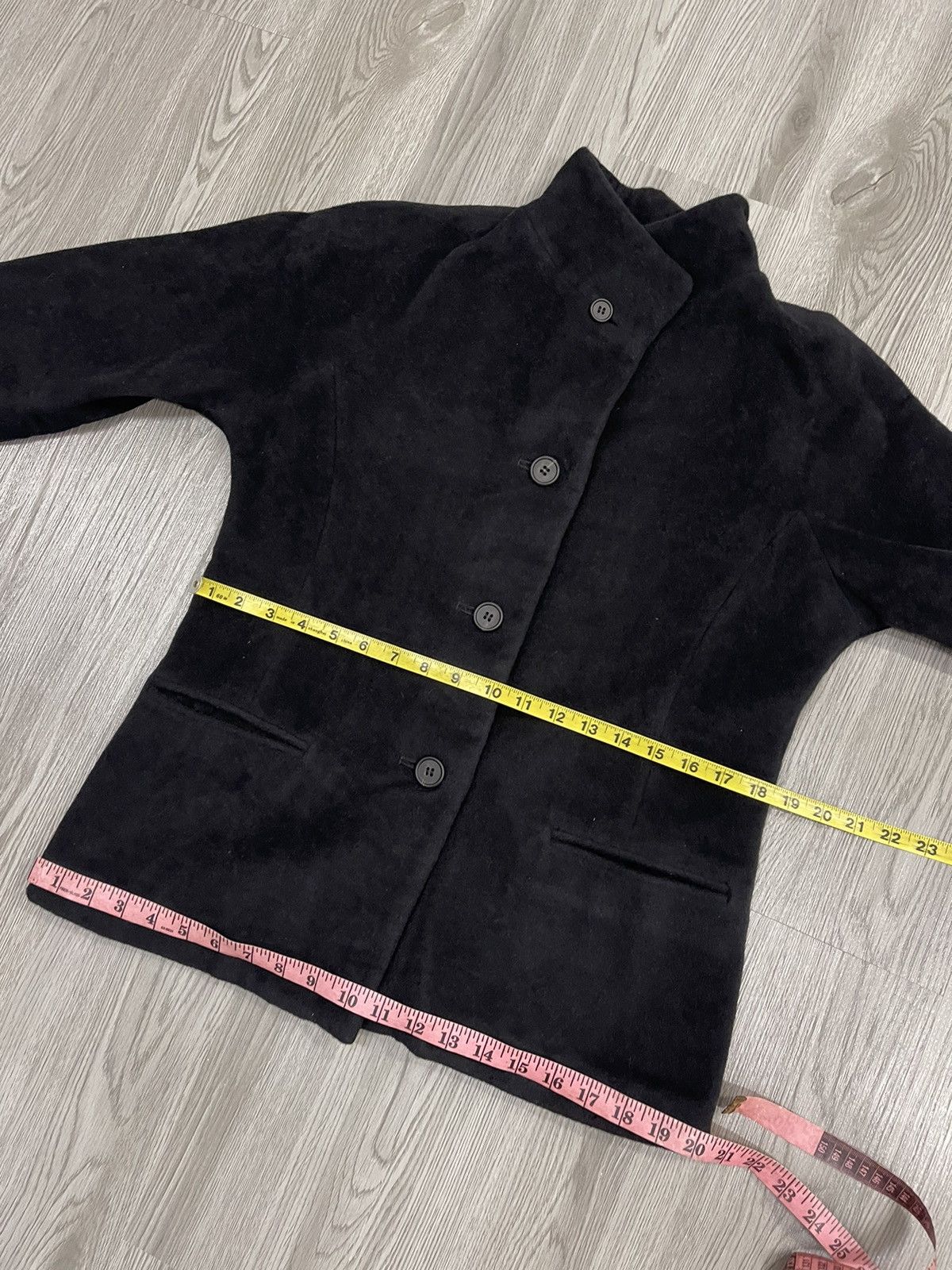 Issey Miyake Angora Wool Issey Miyake White Label Jacket Size M / US 6-8 / IT 42-44 - 10 Thumbnail