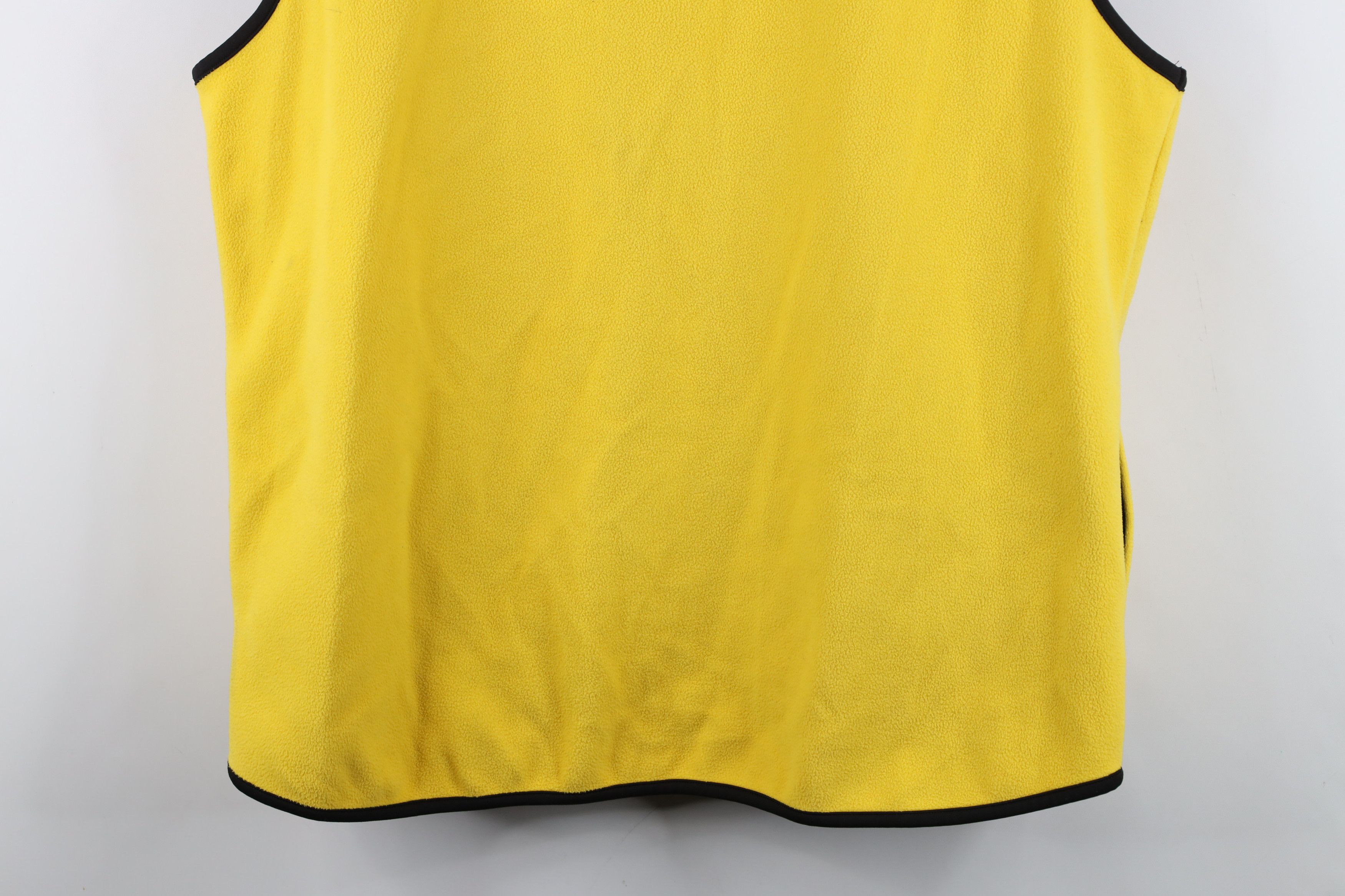 Tommy Hilfiger Vintage Tommy Hilfiger Full Zip Fleece Vest Jacket Yellow Size US L / EU 52-54 / 3 - 15 Thumbnail