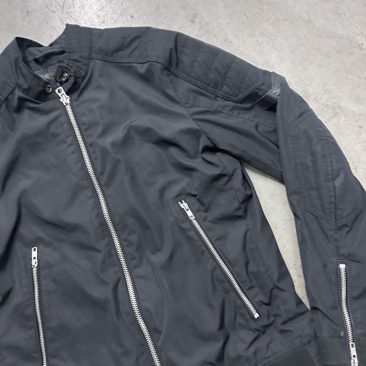 Diesel × Vintage Diesel black bomber zip up jacket Size US M / EU 48-50 / 2 - 4 Thumbnail