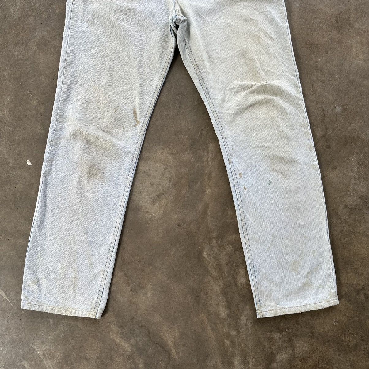 Japanese Brand Vintage Lee Lightwash Distressed Faded Denim Jean Pant W32 Size US 32 / EU 48 - 2 Thumbnail
