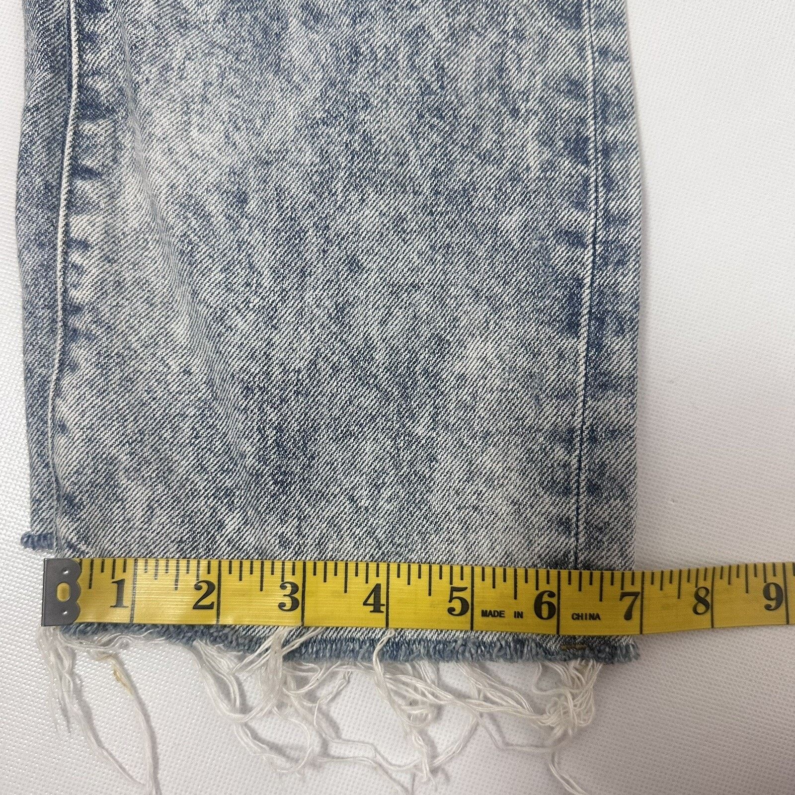 Pacsun PacSun Jeans Mens Loose Fit Blue Acid Wash Button Fly Denim Size US 30 / EU 46 - 9 Thumbnail