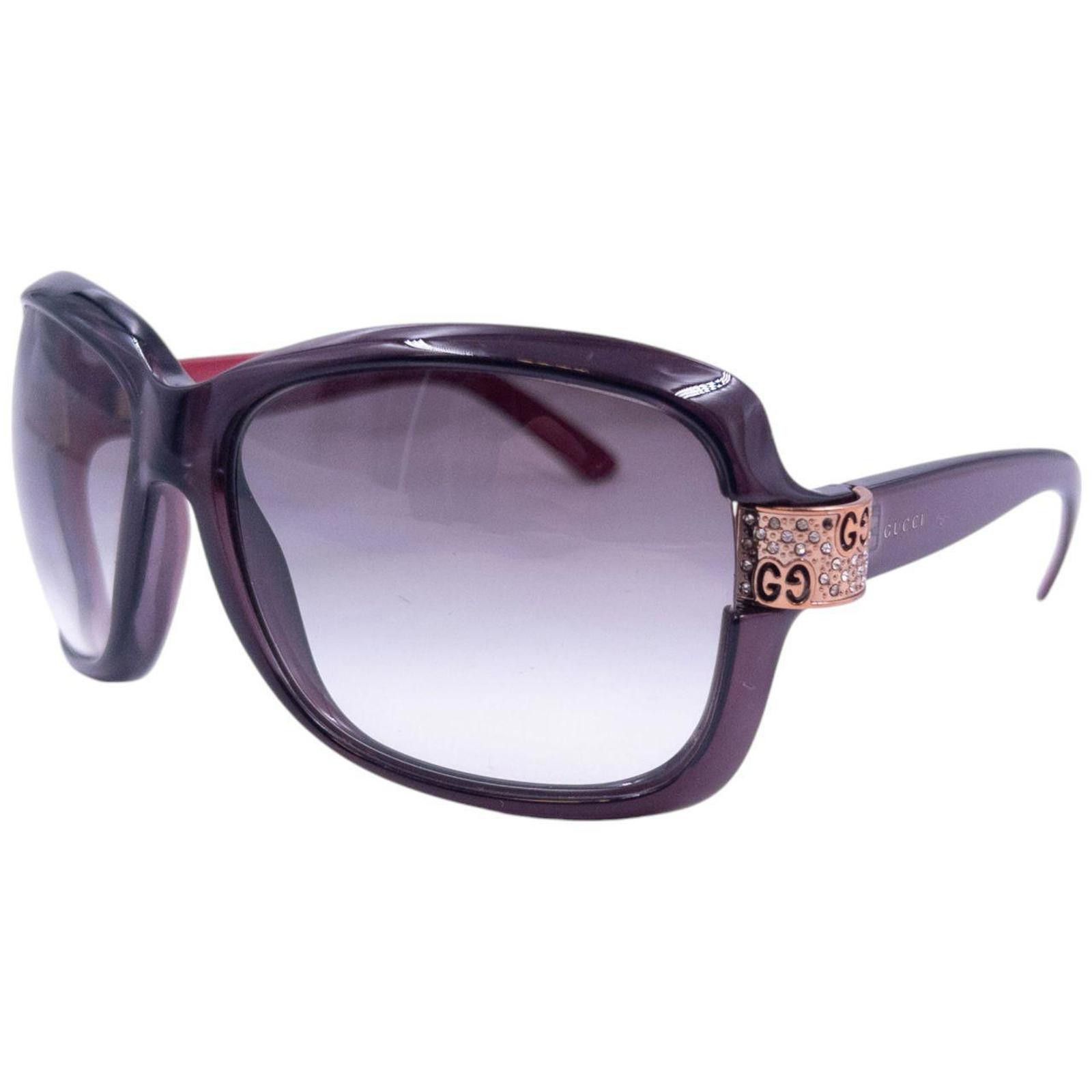 Gucci Vintage Gucci Diamonte Sunglasses Size ONE SIZE - 1 Thumbnail