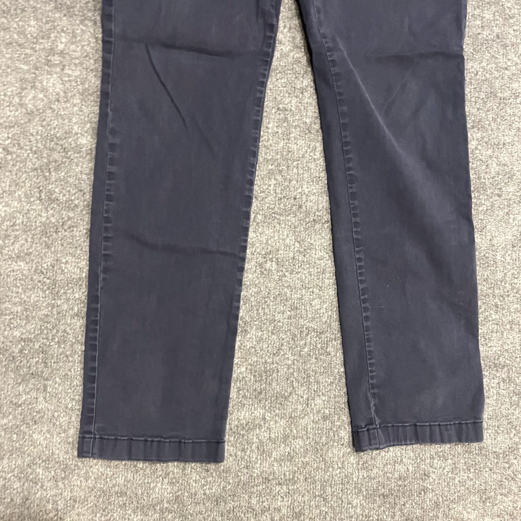 Tommy Bahama Tommy Bahama Chino Pants Mens 33x32 Blue Cotton Stretch Flat Front Casual Size US 33 - 5 Thumbnail