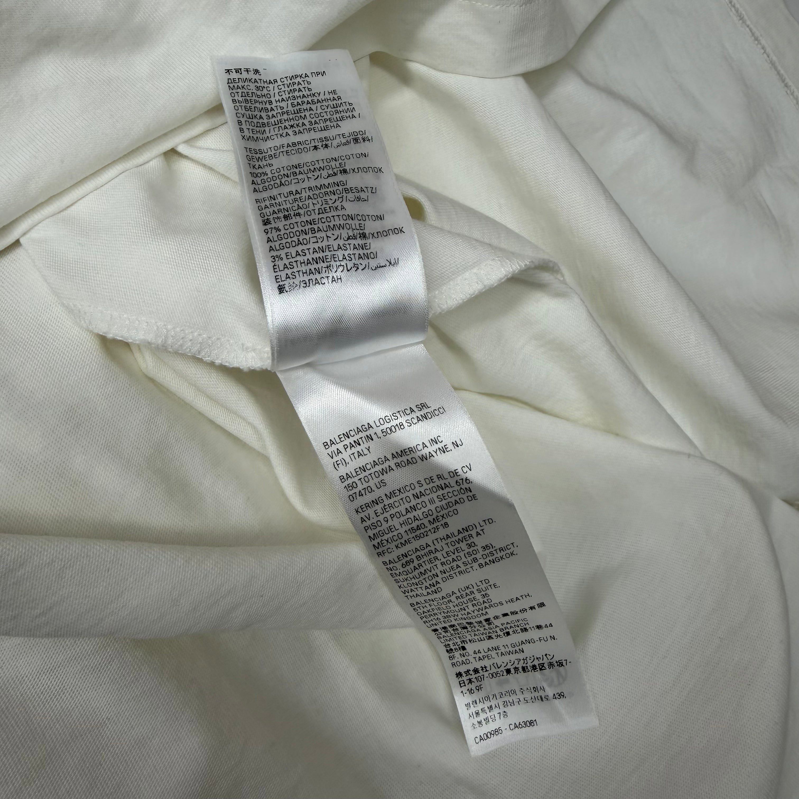 Balenciaga Balenciaga Champs-Elysees Oversized Tee 3 (XXXL) Size US XXL / EU 58 / 5 - 5 Thumbnail