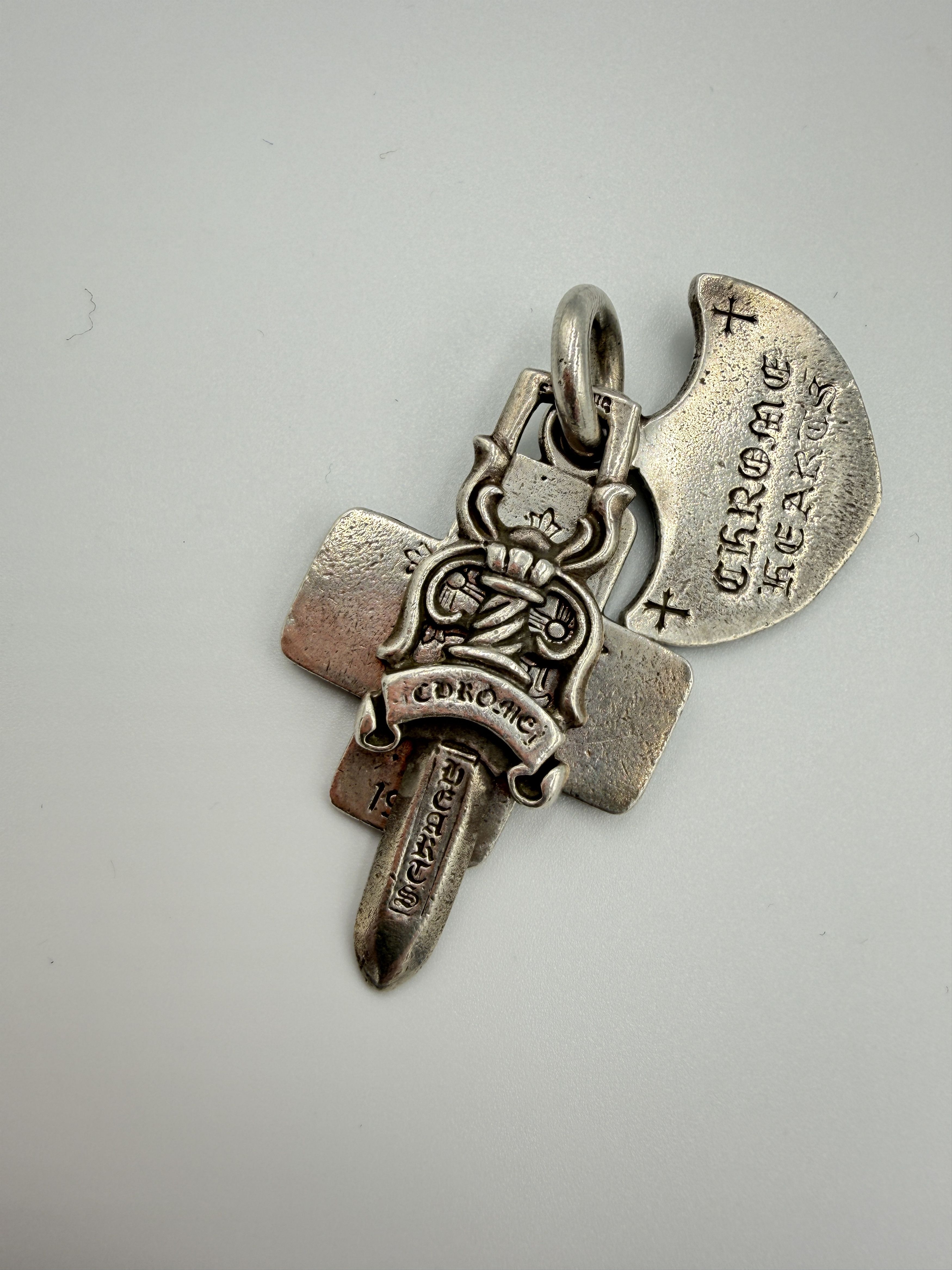 Chrome Hearts Chrome Hearts Silver 3 Trinkets Pendant Size ONE SIZE - 2 Thumbnail