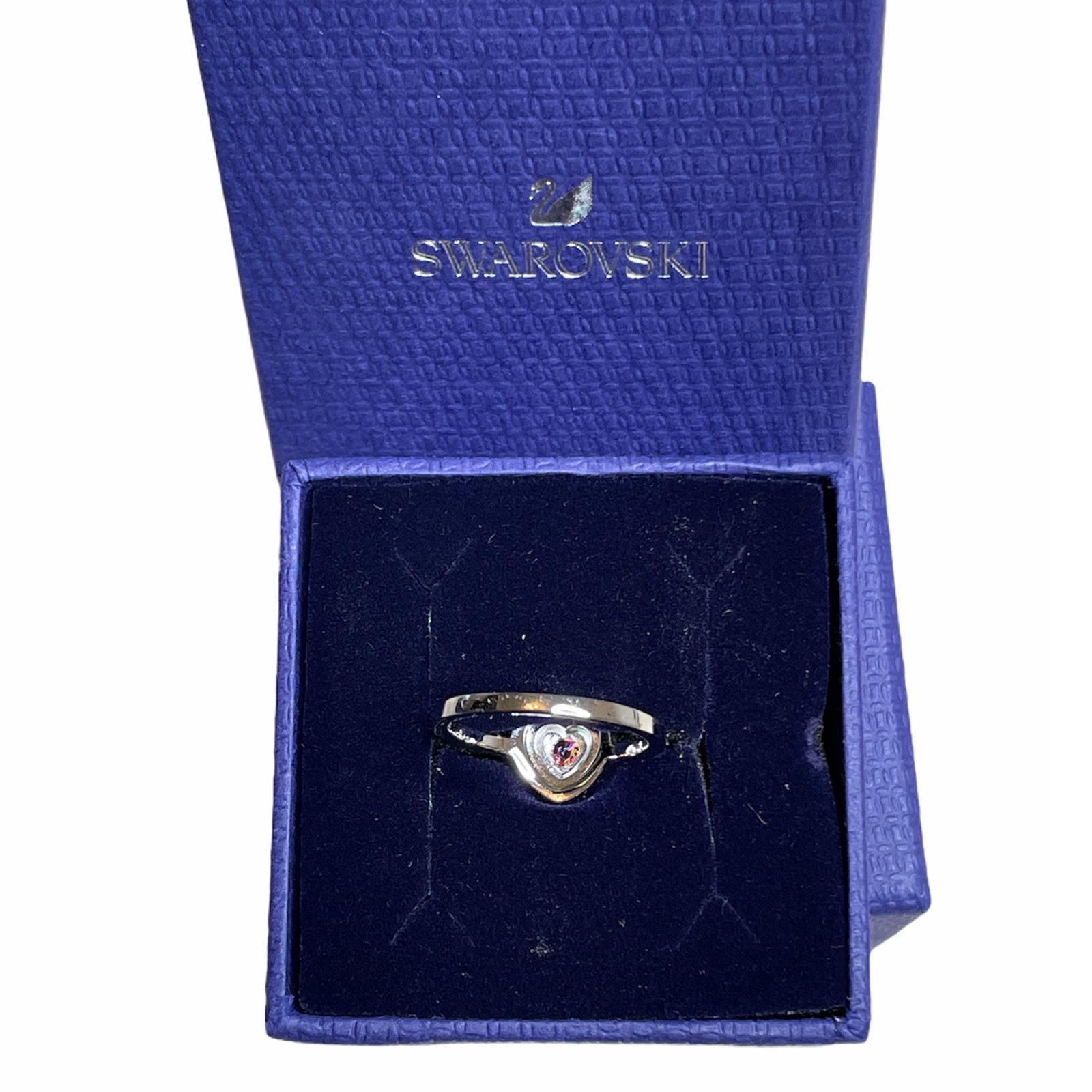 Swarovski Swarovski One Ring Heart Red Size 7 US / 55 EU Size ONE SIZE - 5 Thumbnail