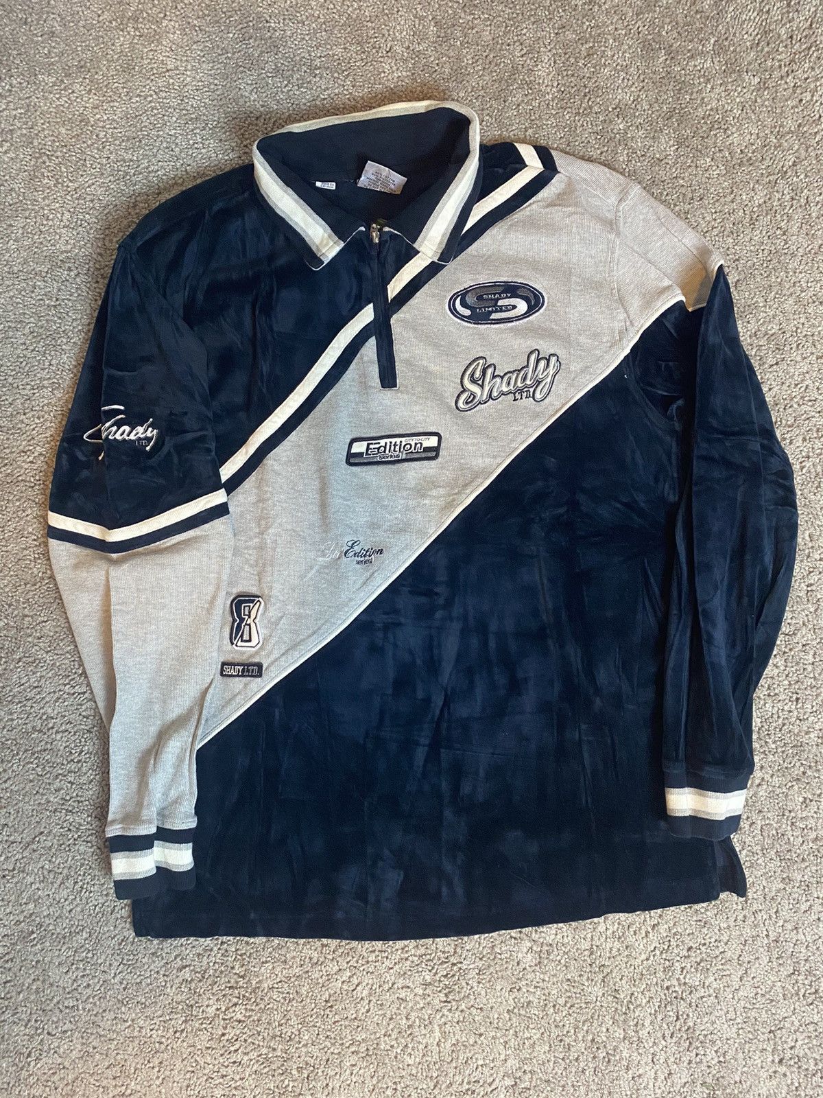 JNCO × Vintage Vintage Y2K Slim Shady Velour Jacket RARE Size US M / EU 48-50 / 2 - 1 Thumbnail
