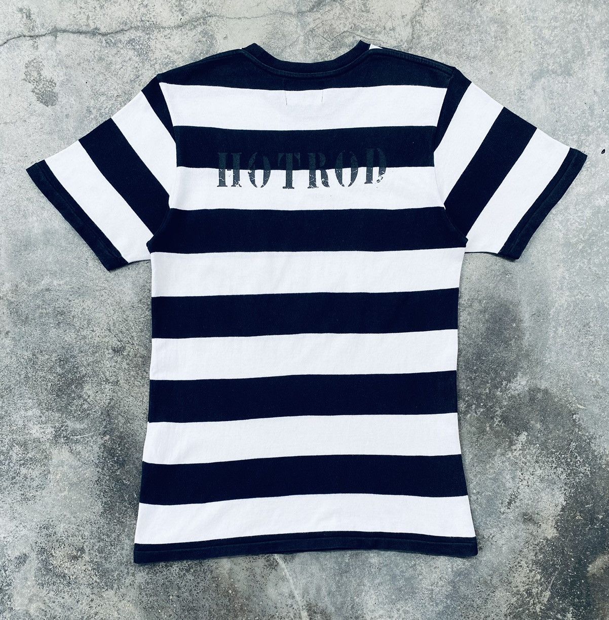 Japanese Brand Vintage Glad Hand Weirdo Striped Tees Size US M / EU 48-50 / 2 - 2 Thumbnail