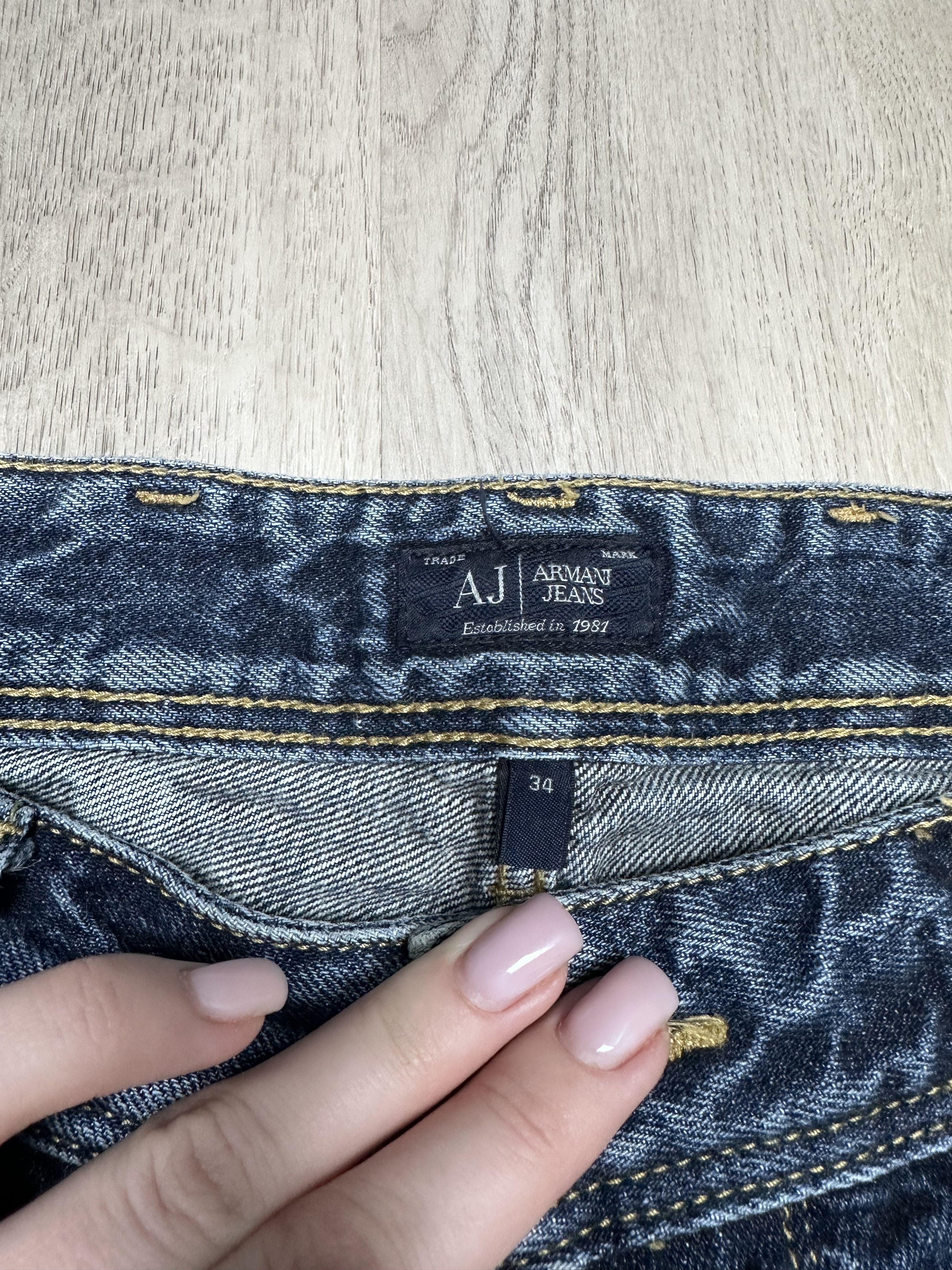 Armani Armani Jeans Vintage Mens Denim Pants Jeans Size US 34 / EU 50 - 3 Thumbnail