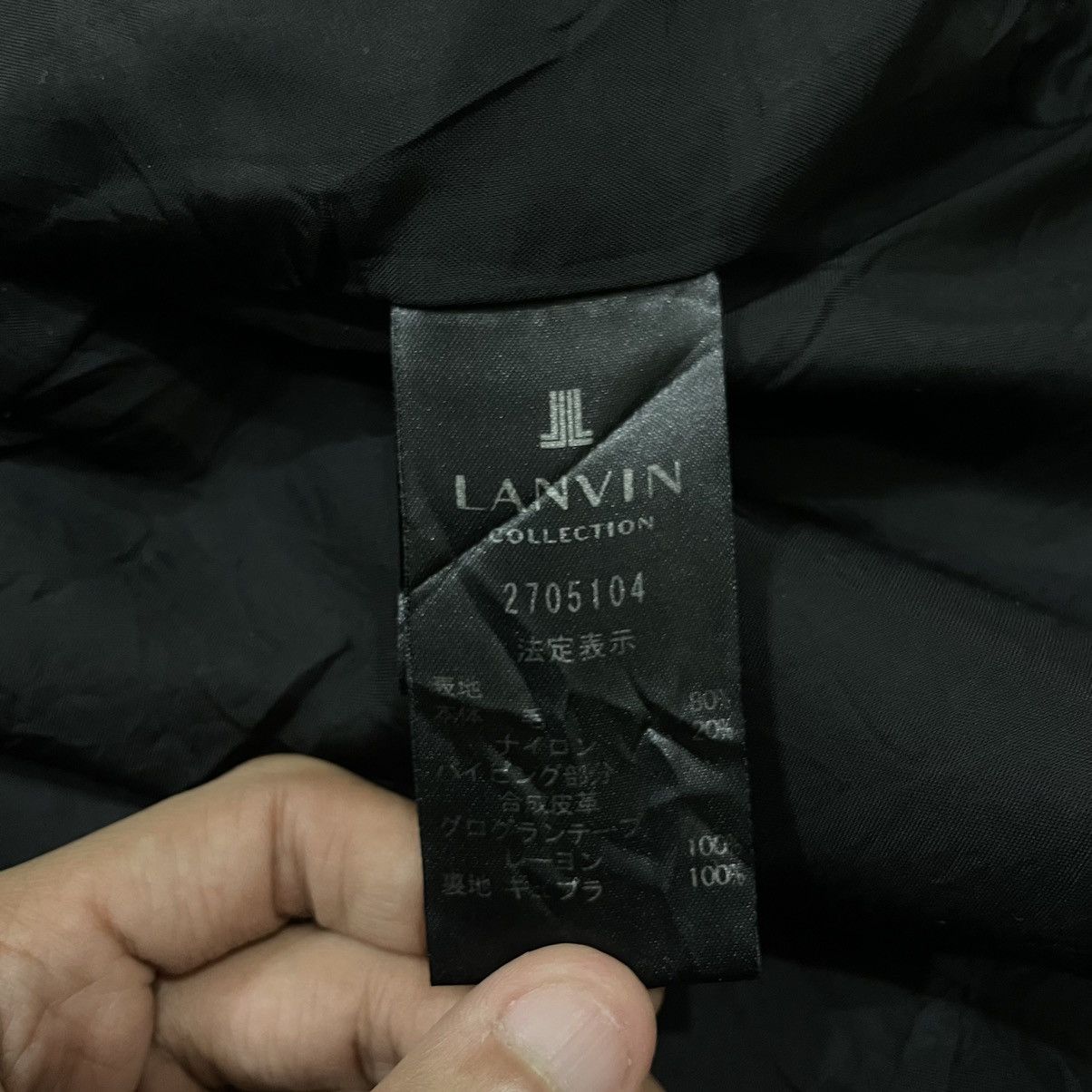 Lanvin Vintage Lanvin Collection Wool Tartan Long Jacket Size M / US 6-8 / IT 42-44 - 22 Thumbnail
