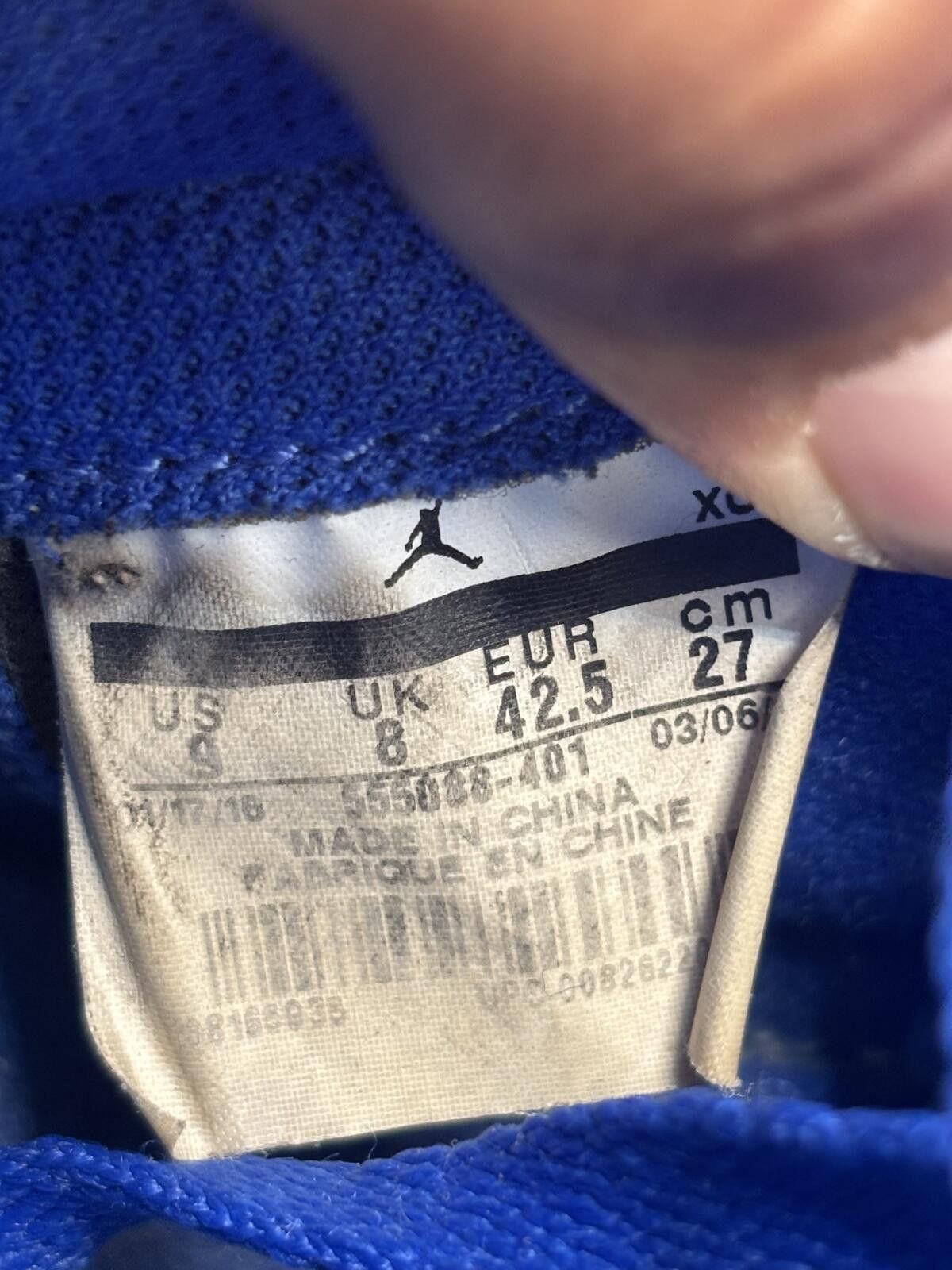Jordan Brand Air Jordan 1 high hyper Royal Size US 9 / EU 42 - 6 Thumbnail