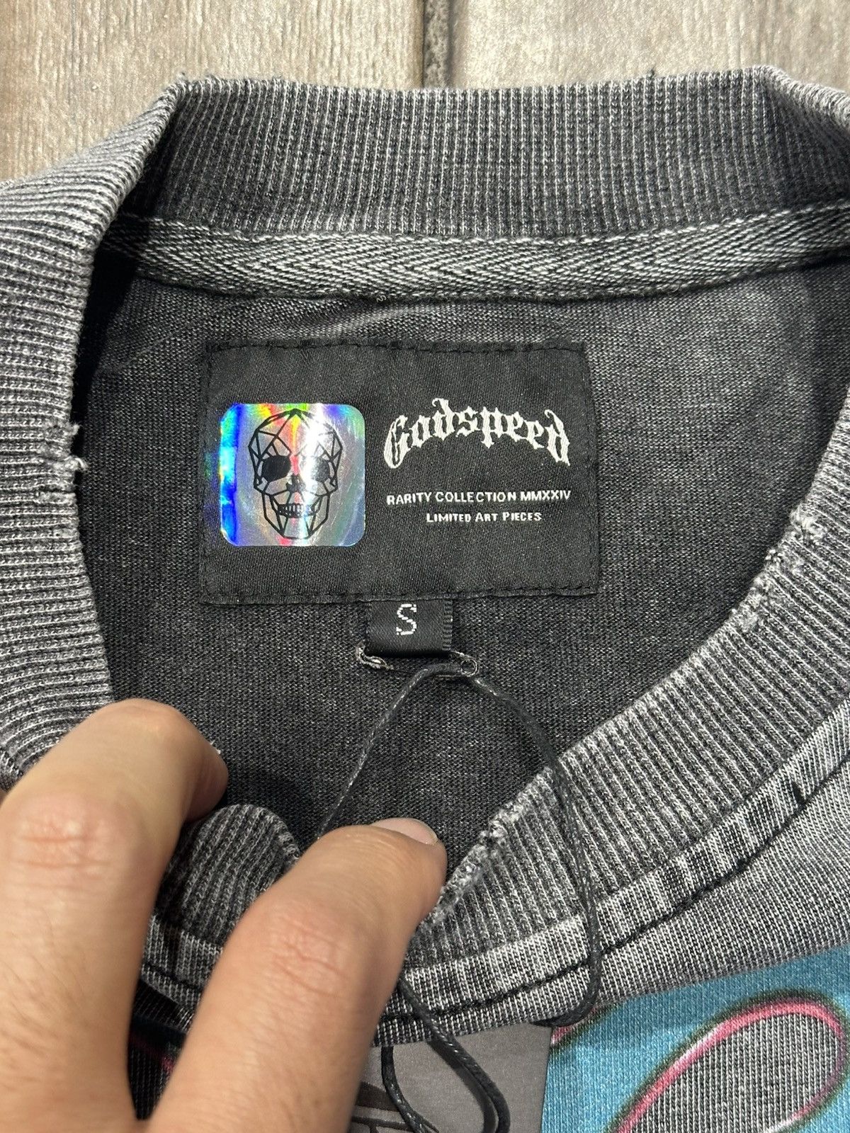 Godspeed Godspeed Pool Party Tee Washed Grey Size US S / EU 44-46 / 1 - 3 Thumbnail
